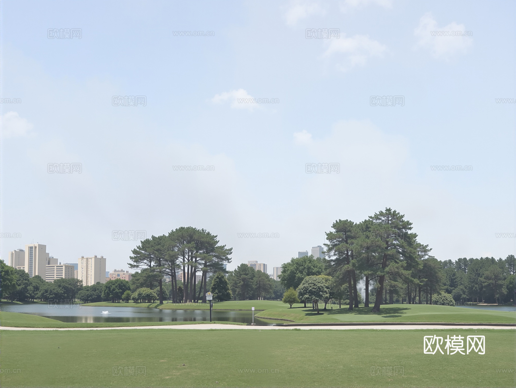 白天小区外景