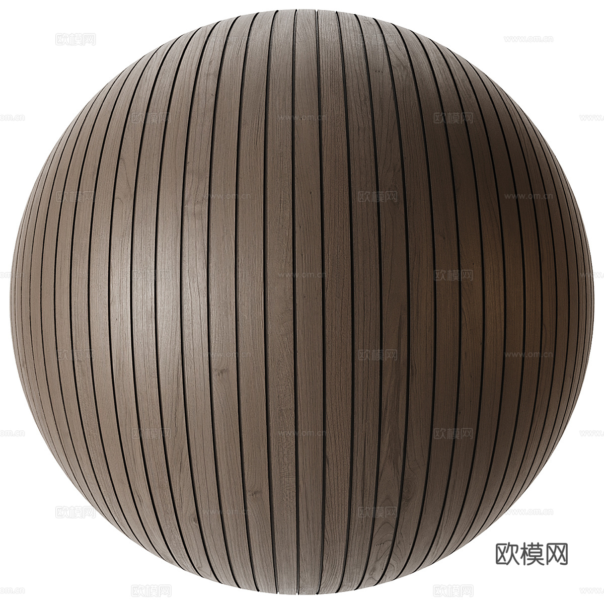新中式木板 桑拿板 长城板 木地板3d模型