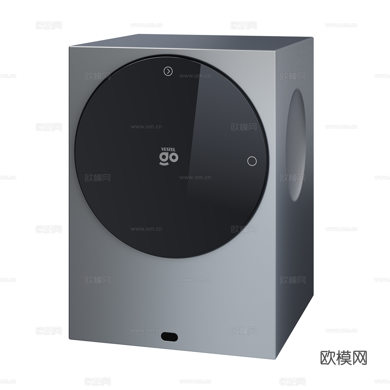 Vastel GO 极简洗衣机 现代洗衣机 干衣机3d模型
