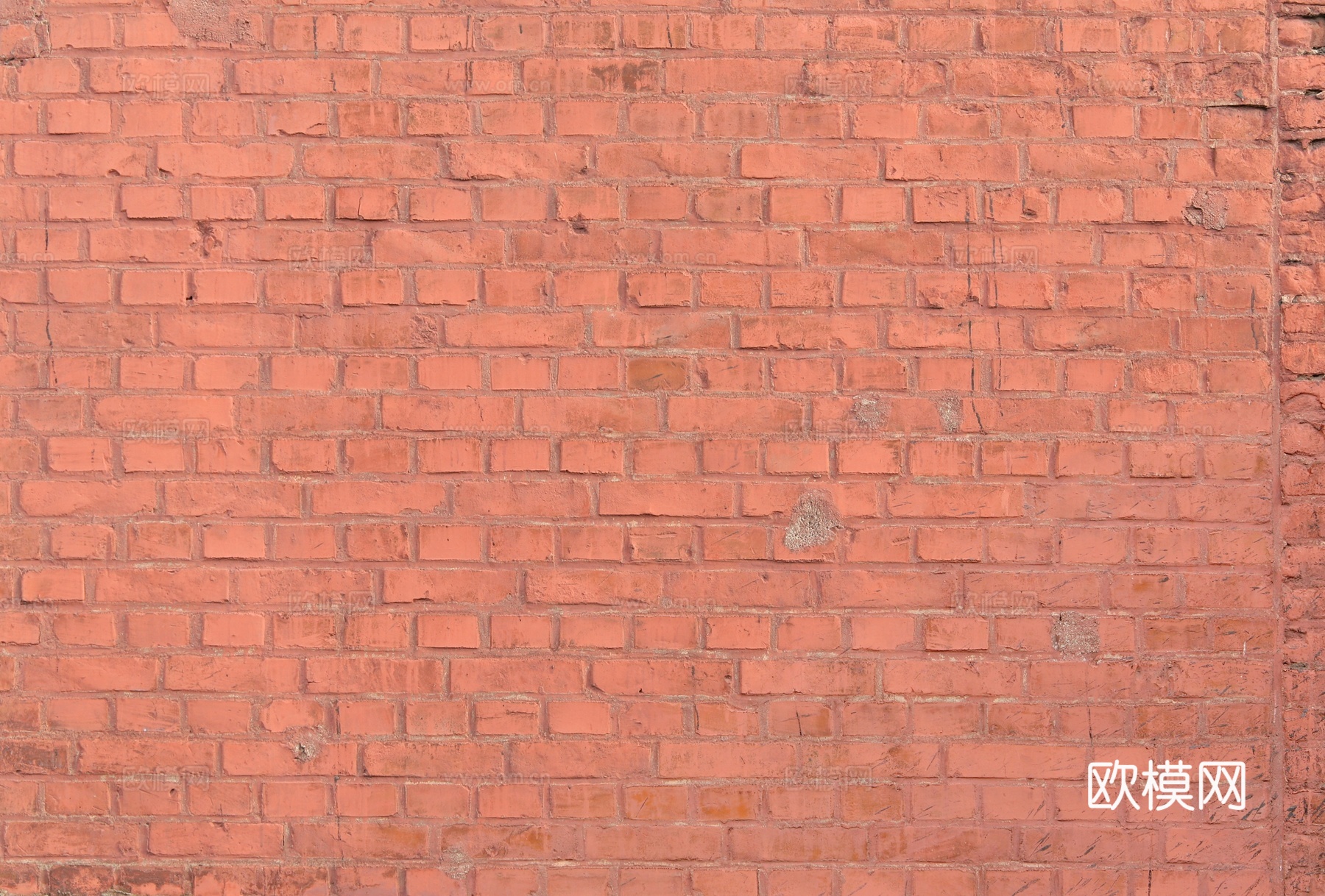 墙砖地砖 现代小砖墙 红砖  户外砖下载