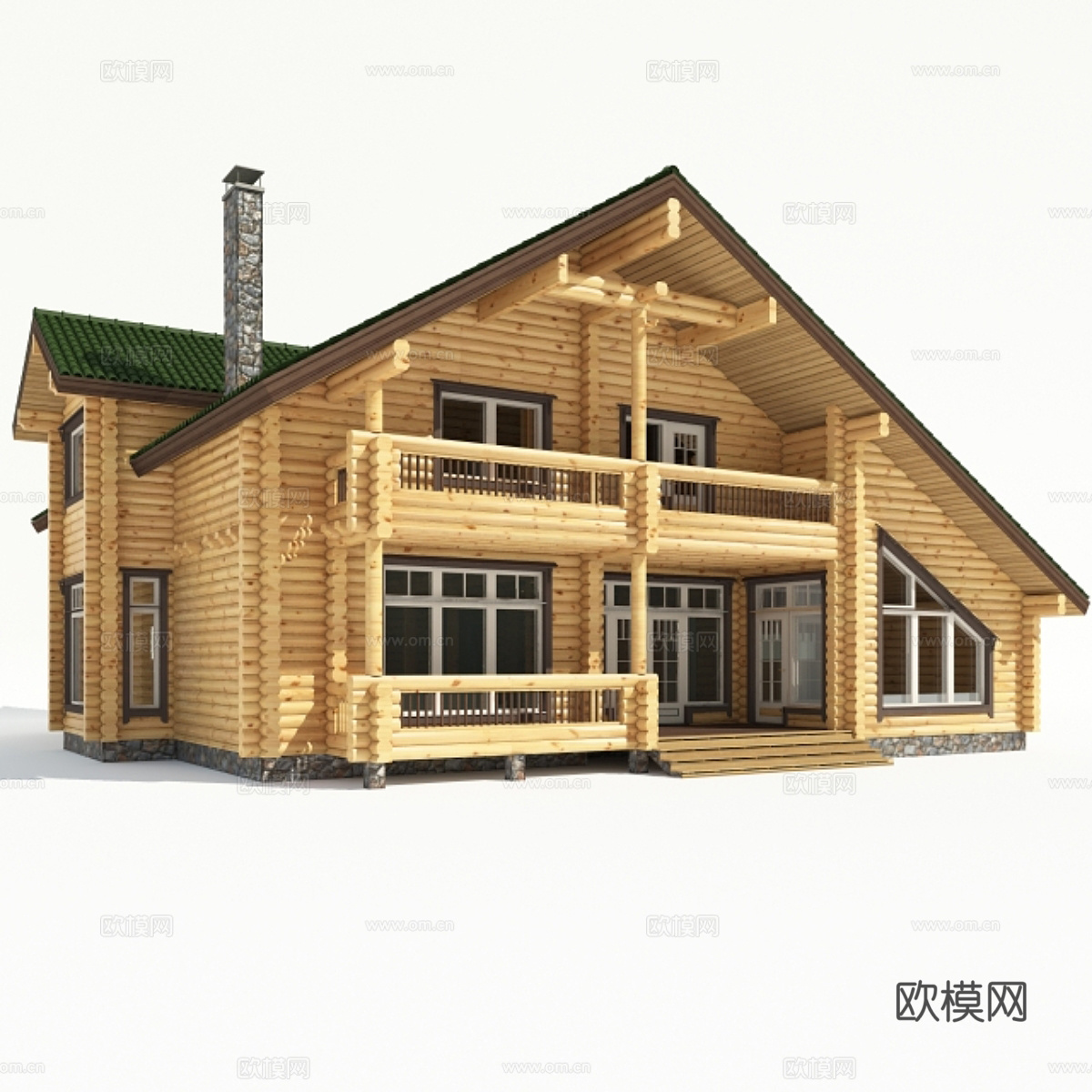 小木屋3d模型
