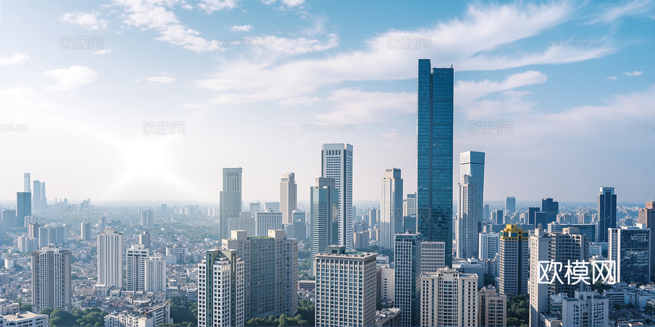 白天城市外景下载