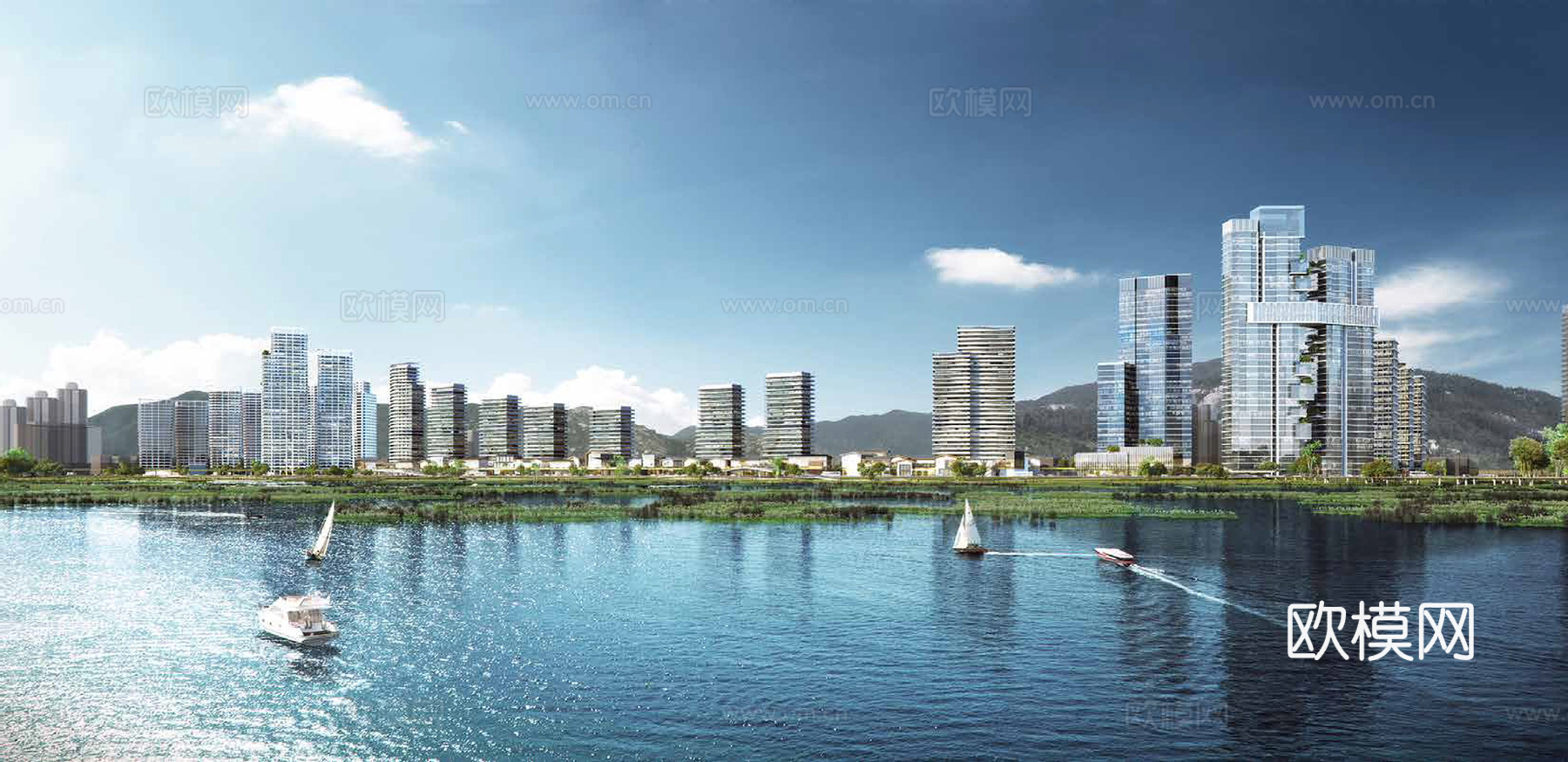 白天城市外景下载