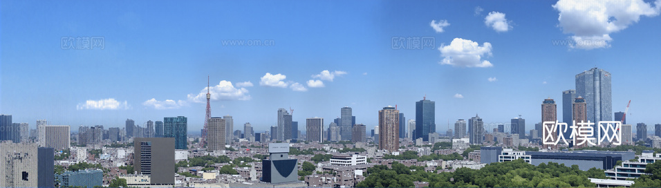 白天城市外景下载