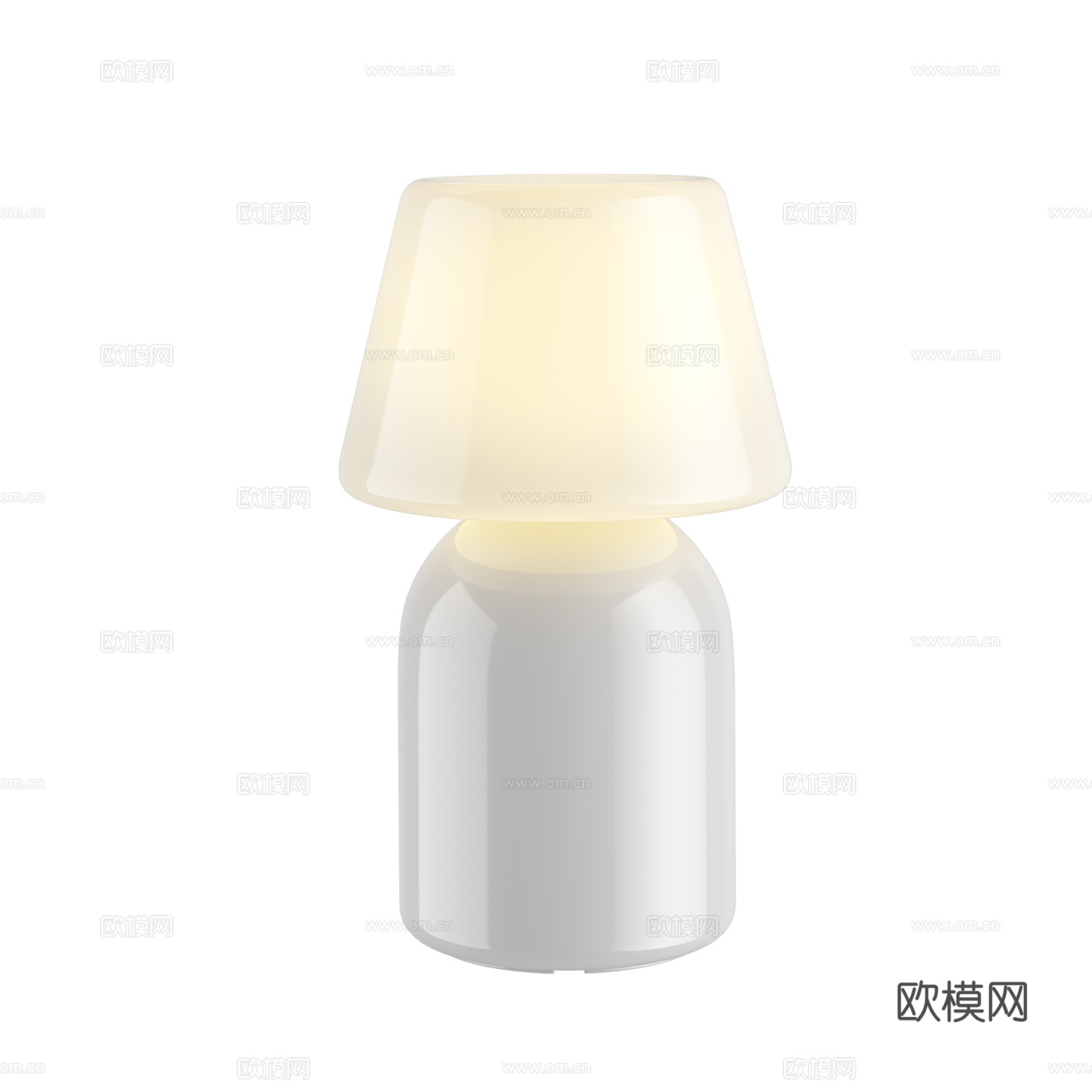 Hay 北欧台灯 Apollo台灯 极简台灯 雕塑台灯3d模型
