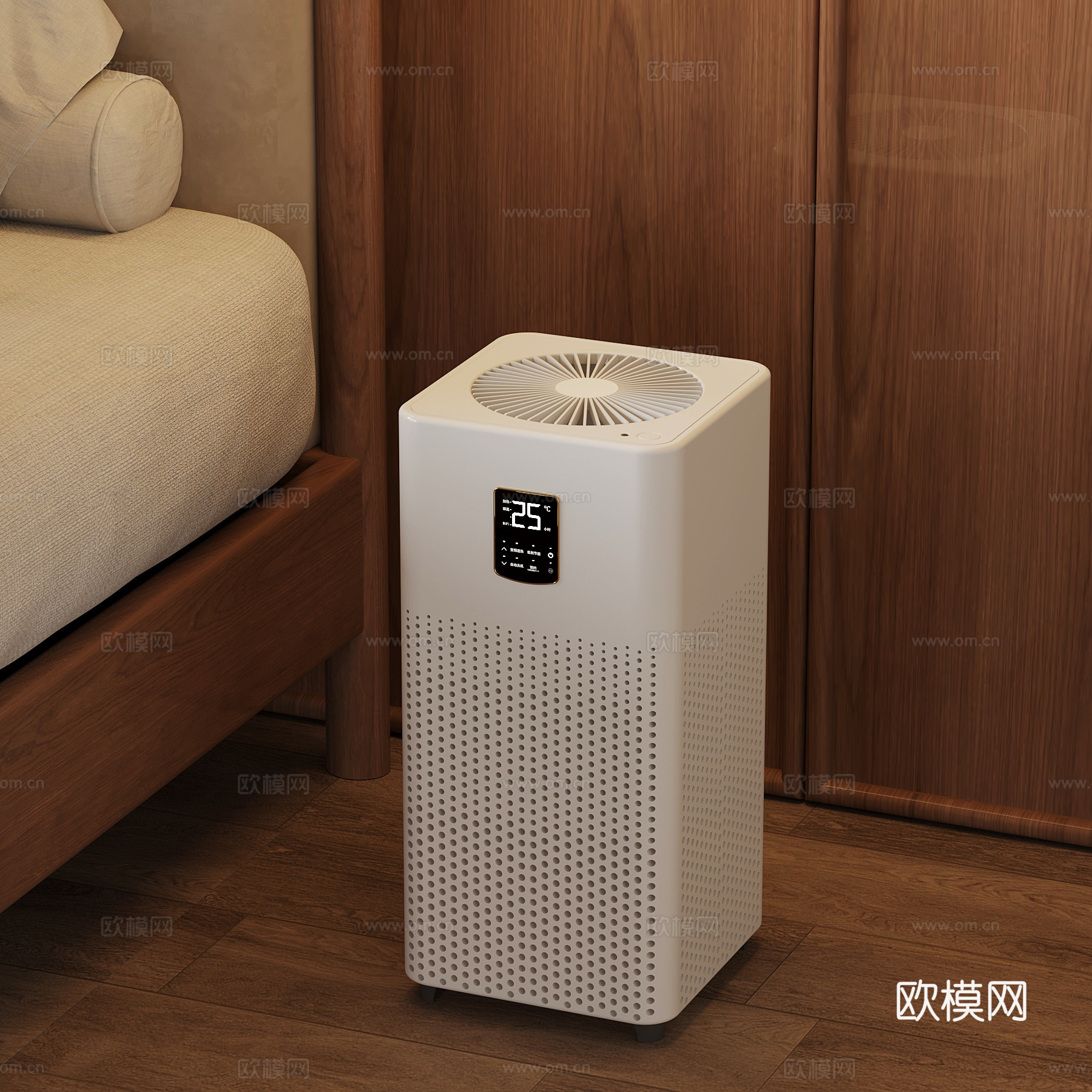 其他电器 现代空气净化器3d模型
