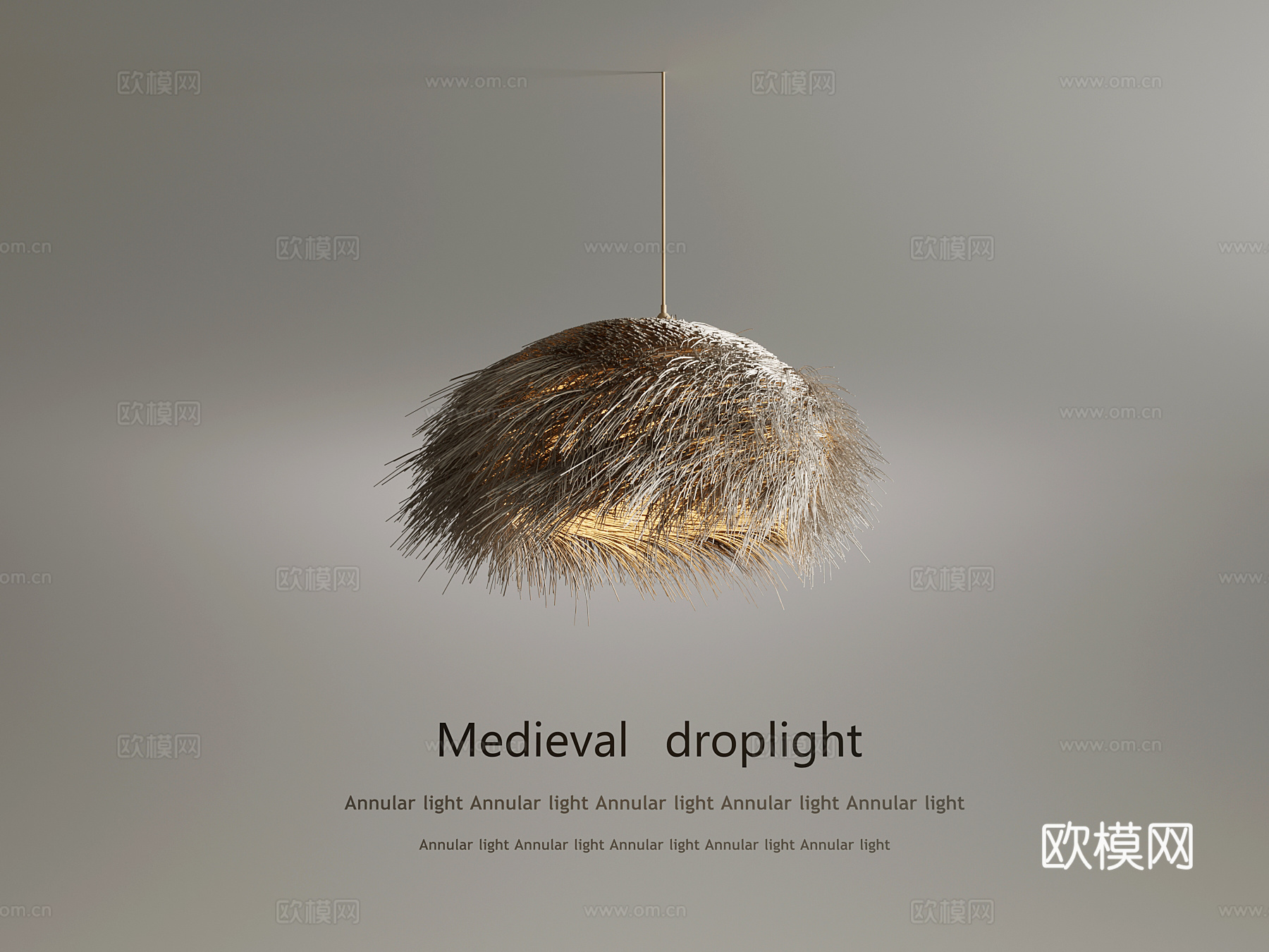 吊灯 诧寂风吊灯3d模型
