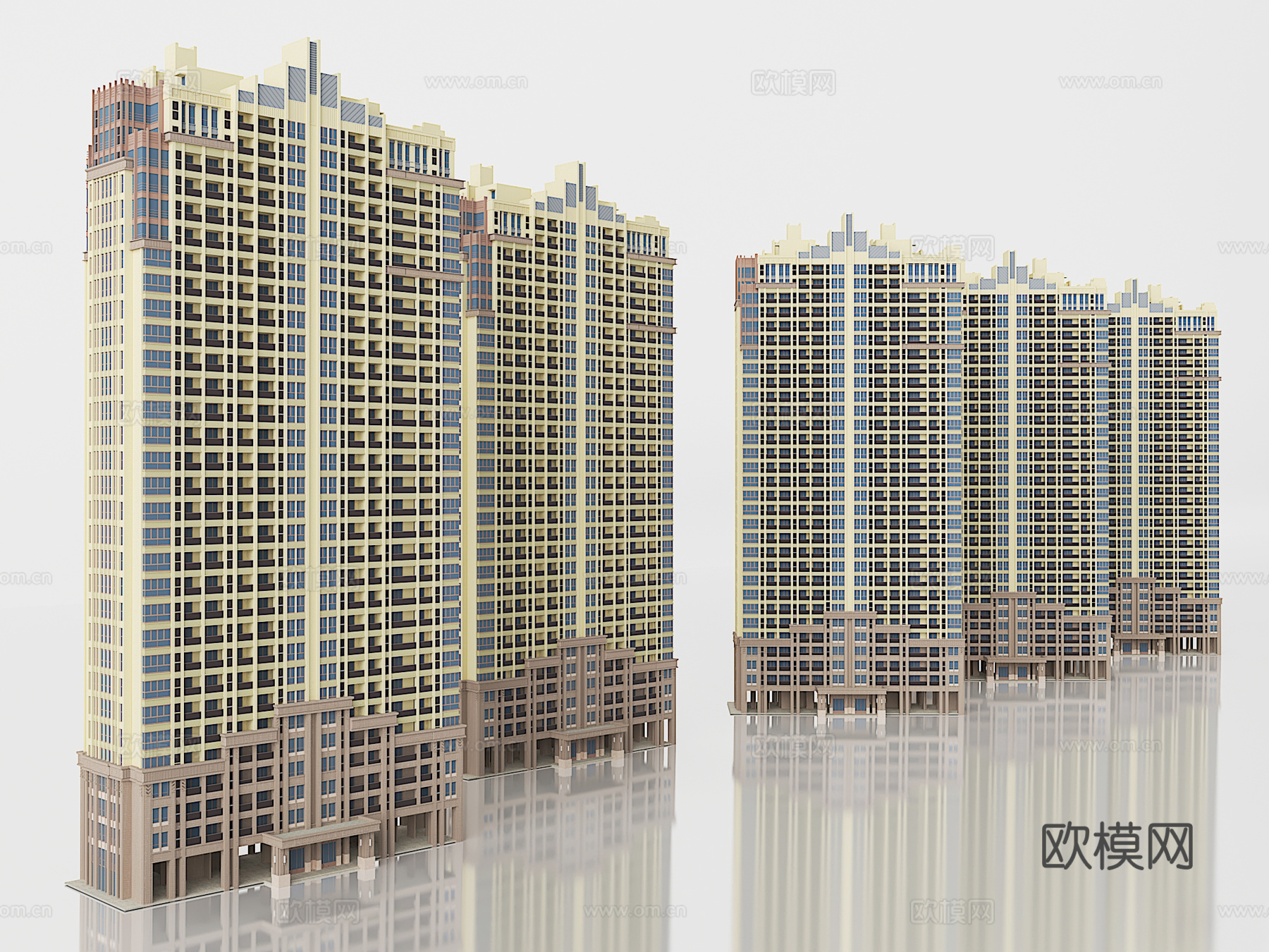 建筑外观3d模型