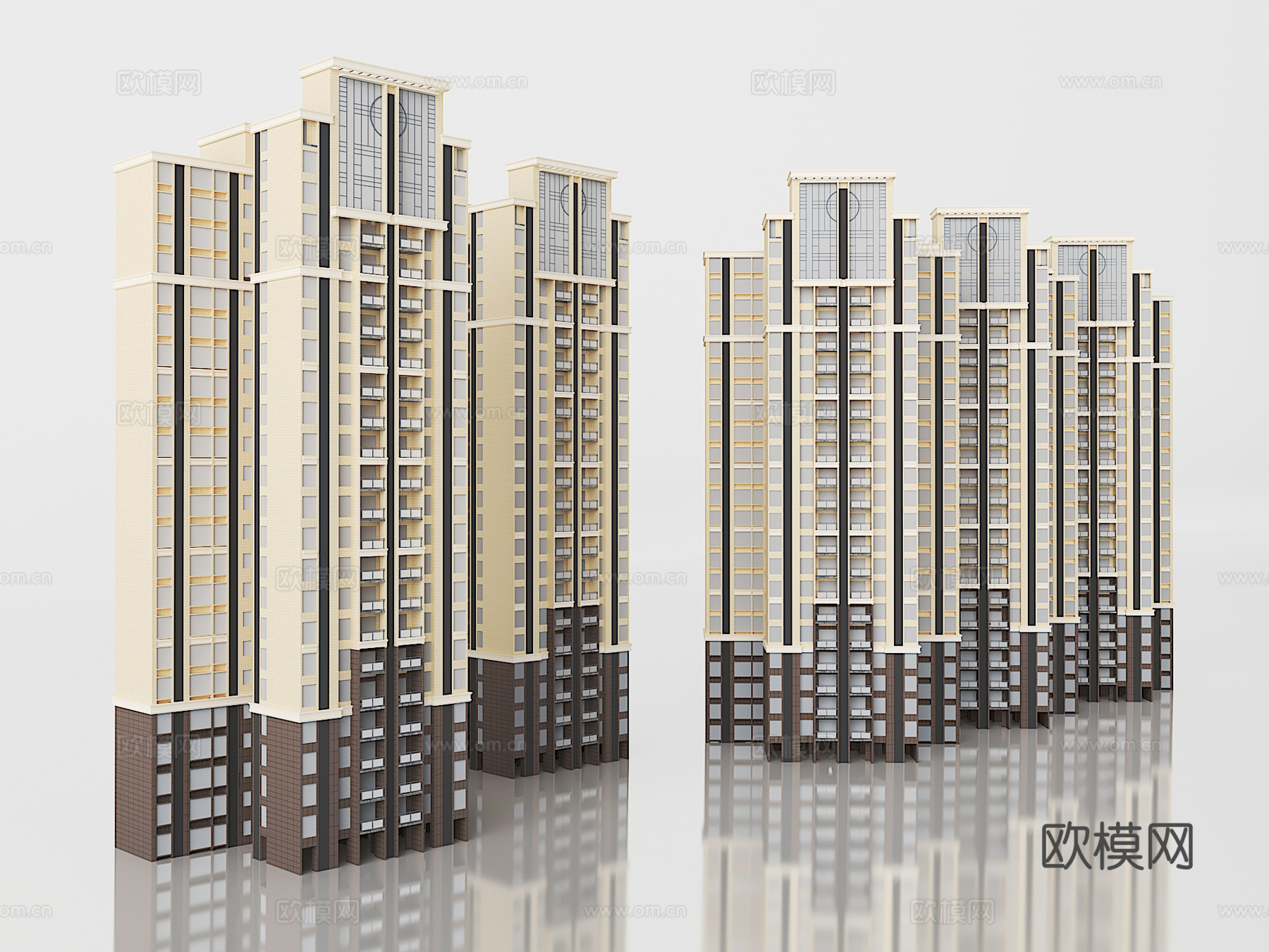 建筑外观3d模型