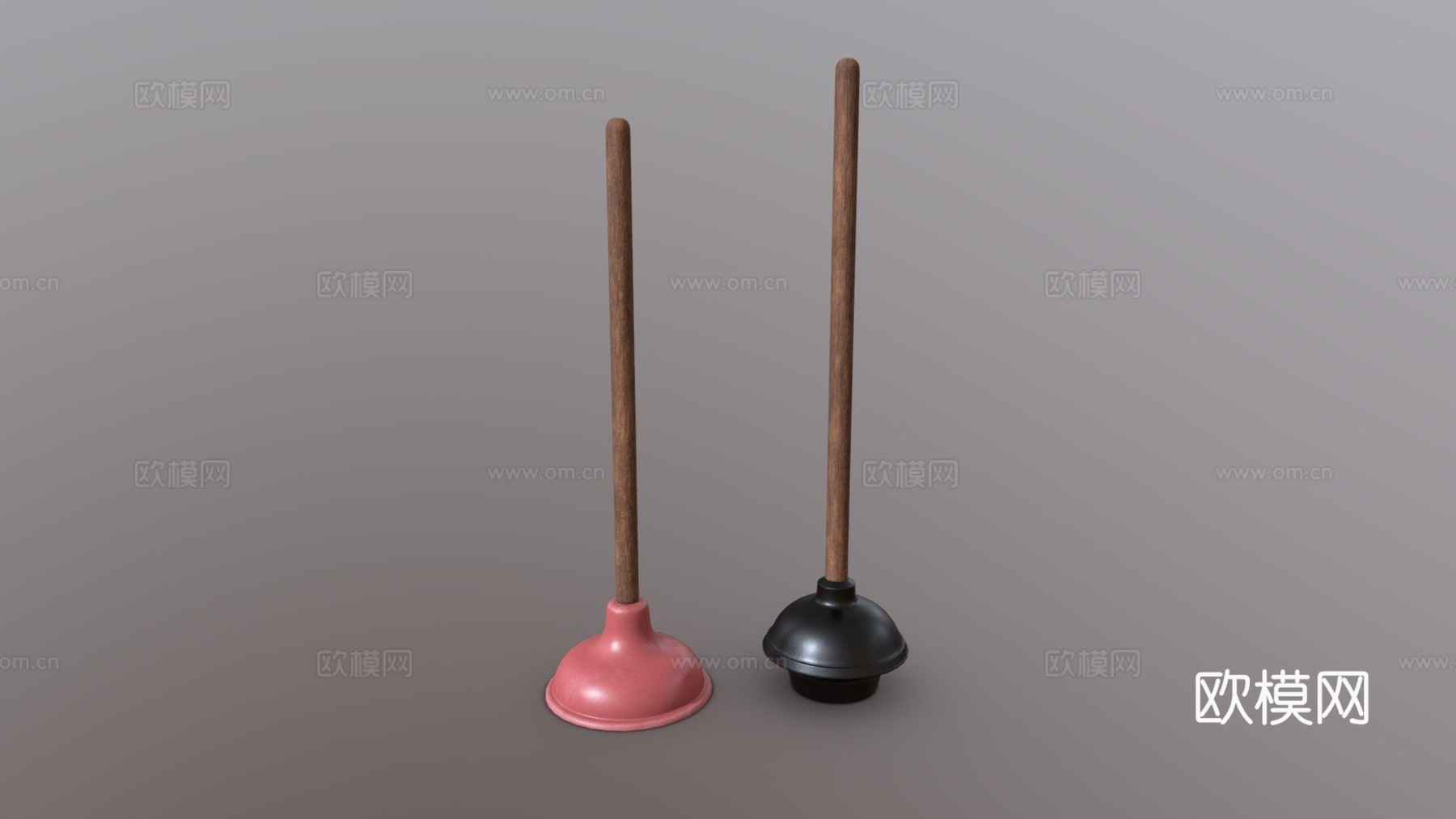 马桶吸盘 马桶疏通器3d模型