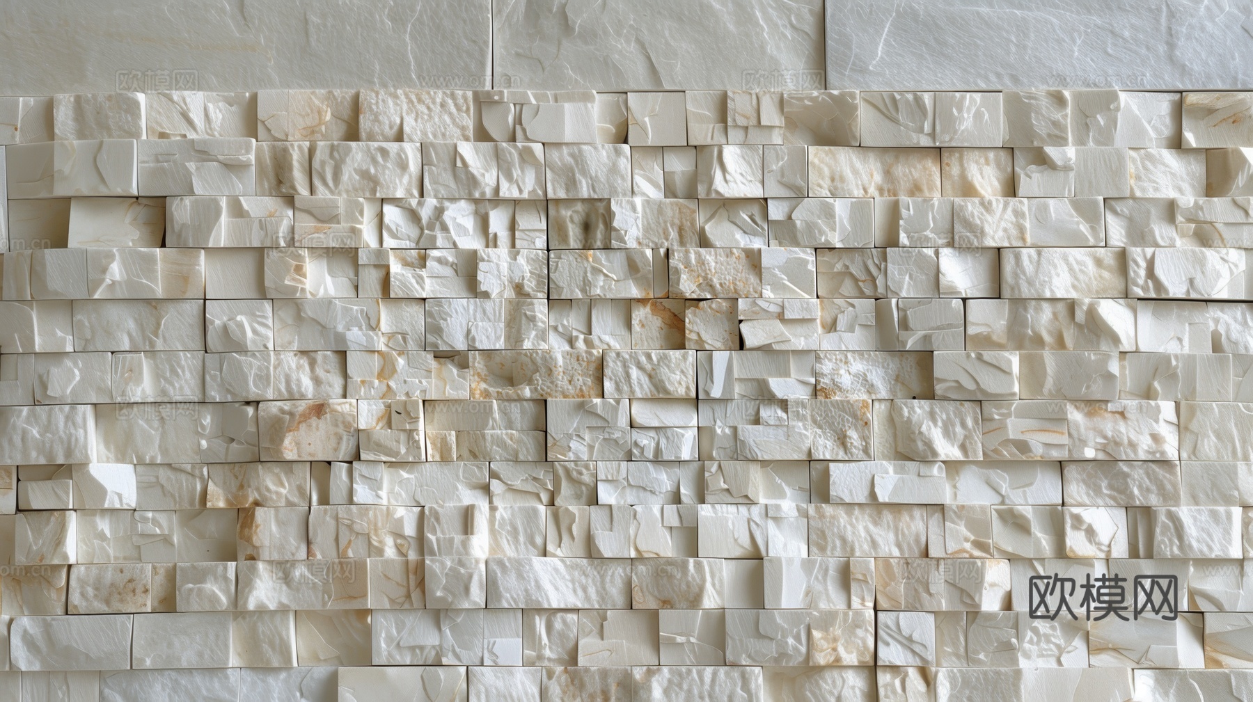 3D浮雕立体砖墙背景下载（渲染图6）