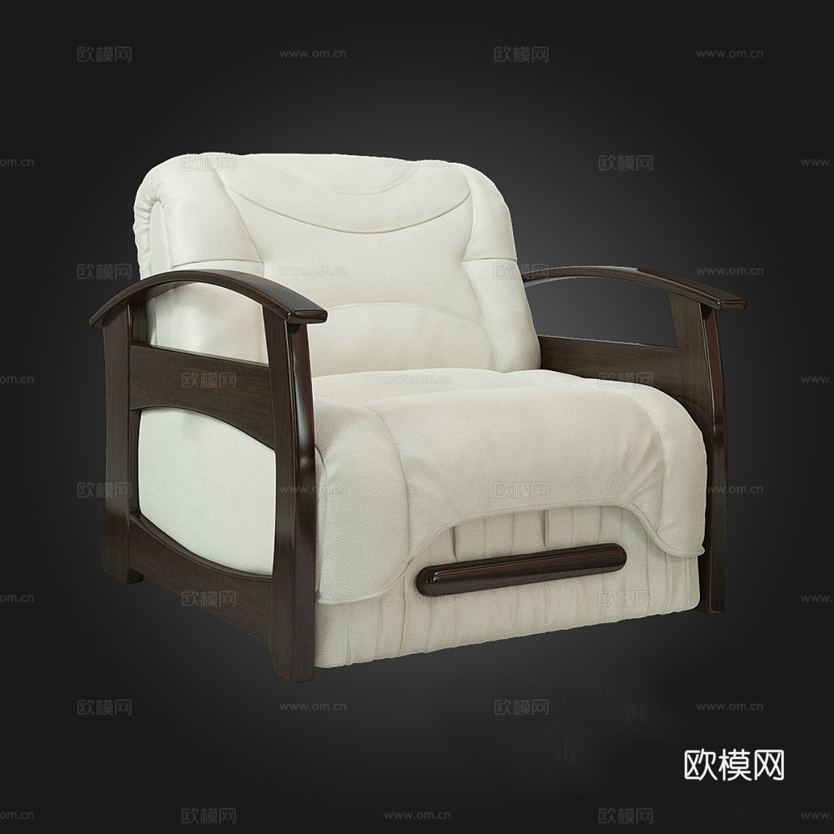 扶手椅议会标准3d模型
