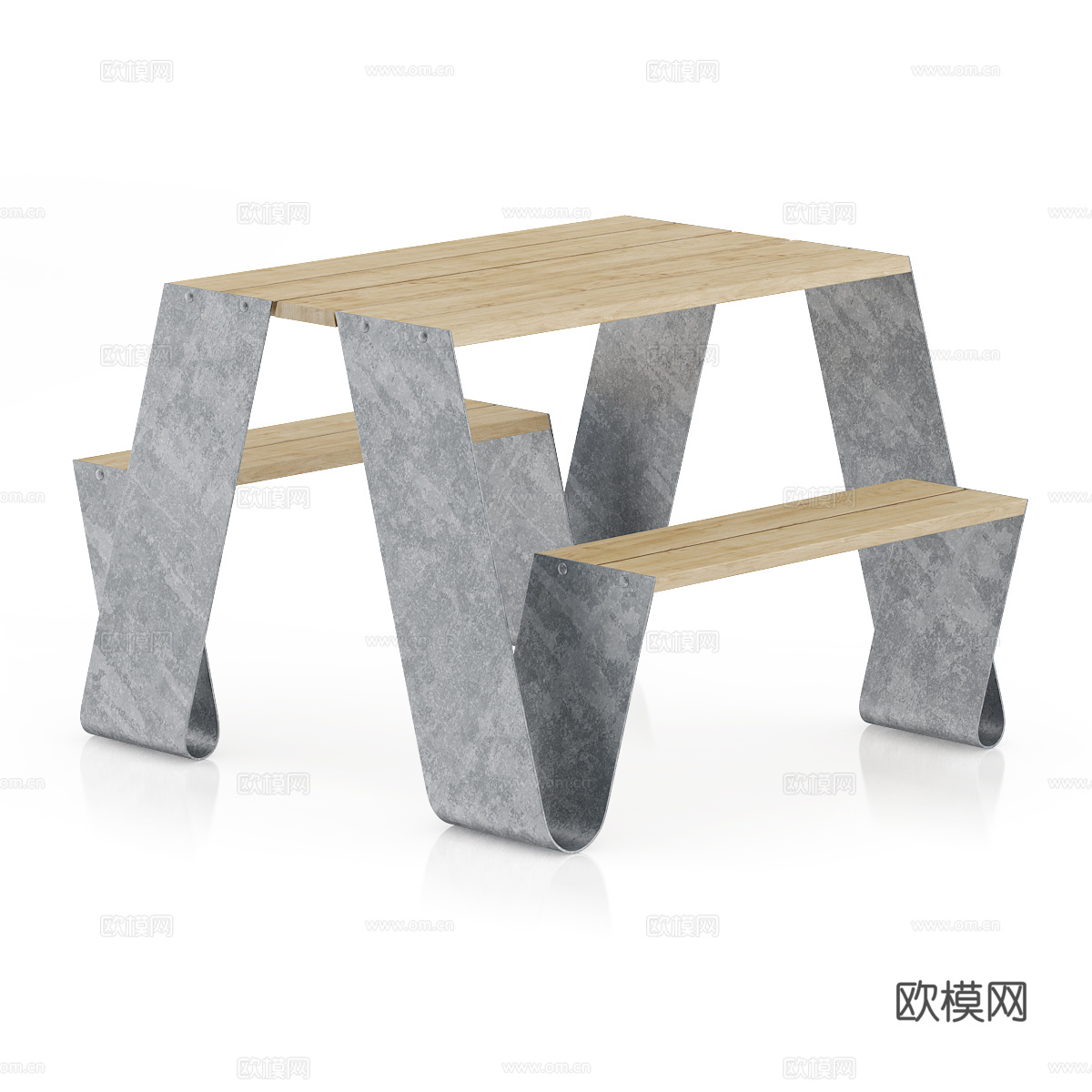 户外座椅3d模型