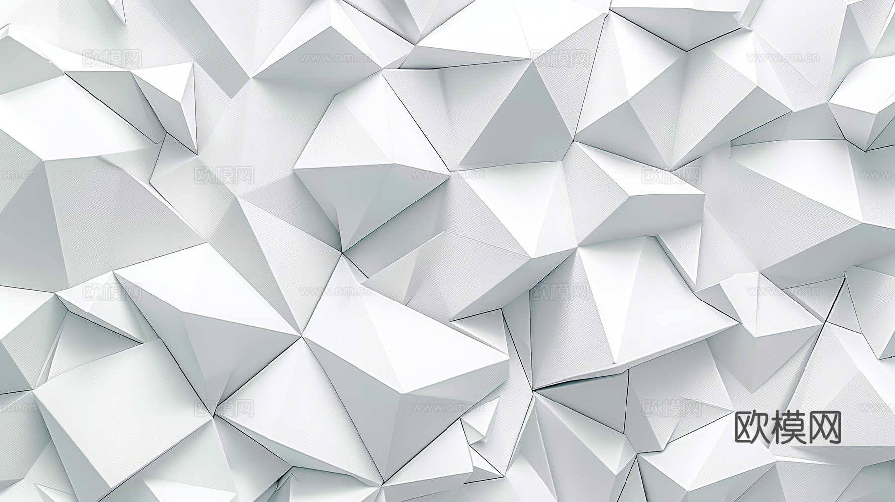 3D浮雕立体砖墙背景下载（渲染图3）