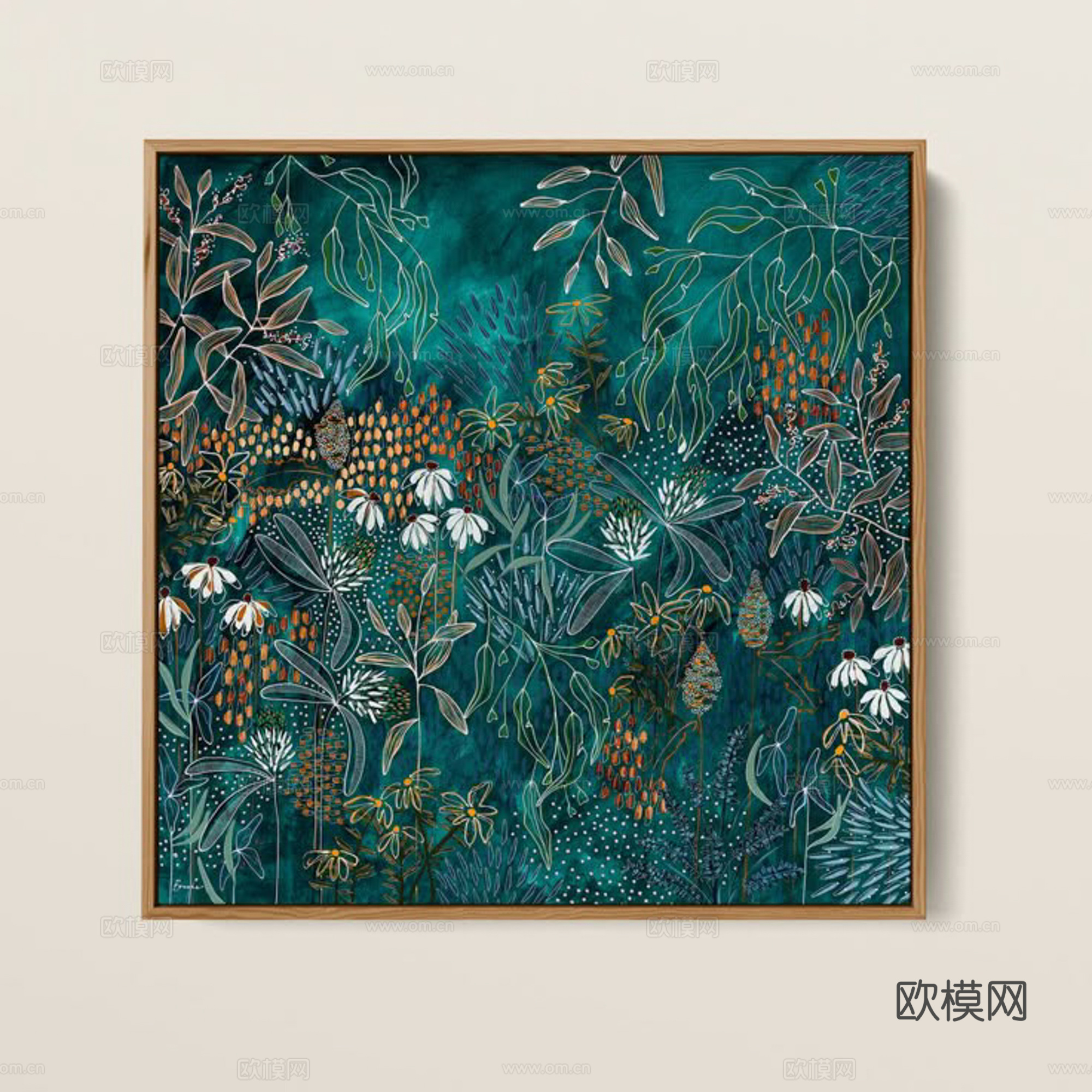 植物装饰画下载