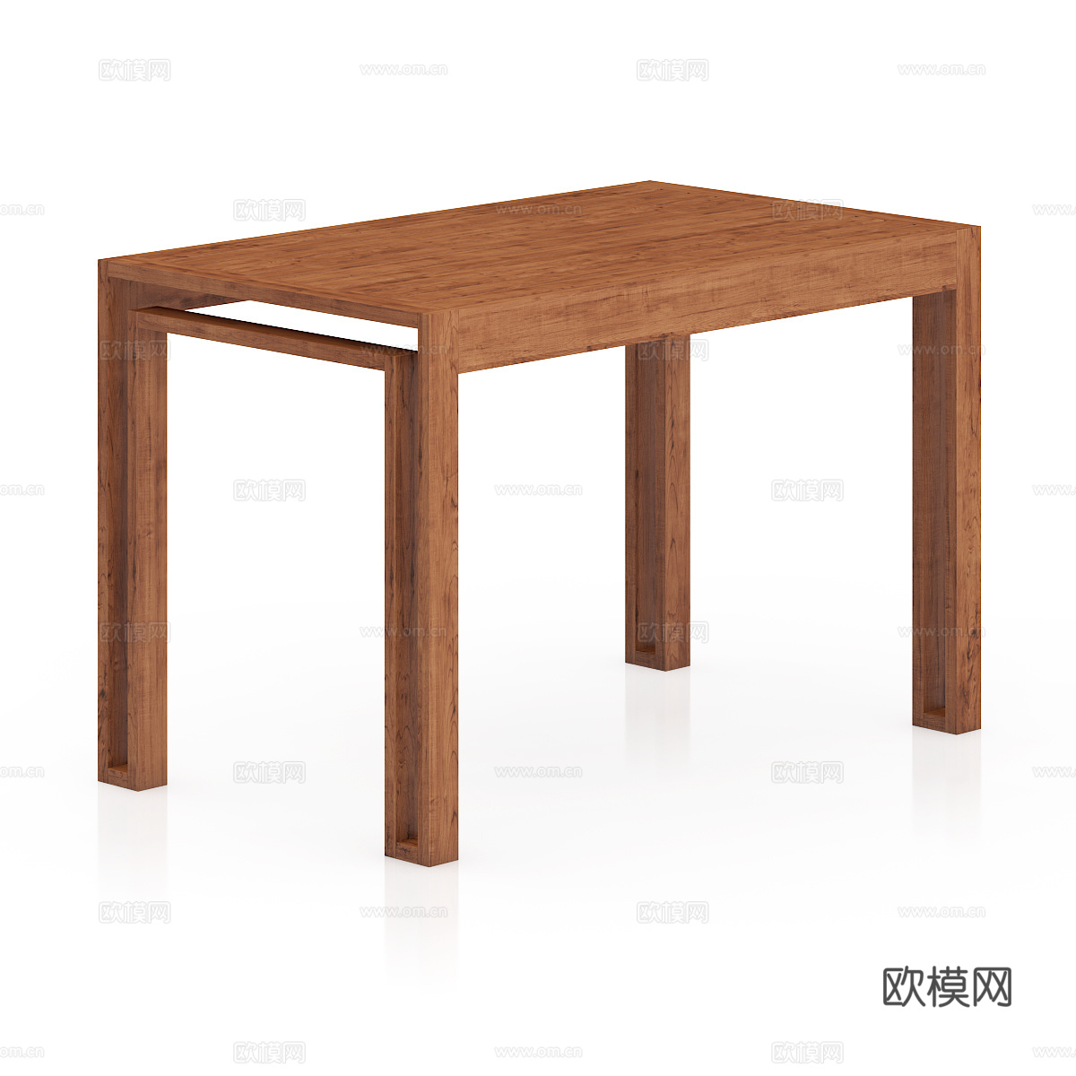 户外木桌3d模型