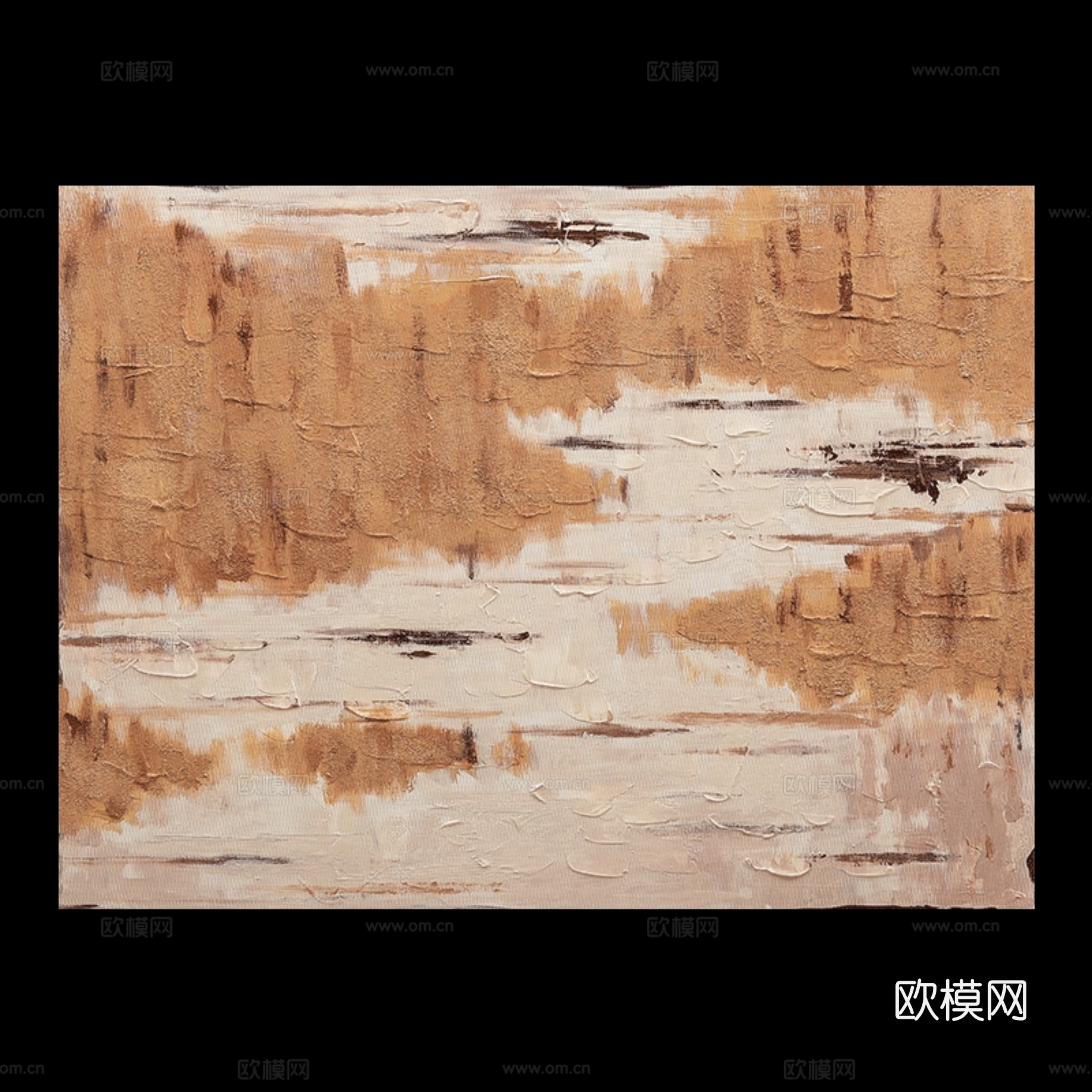现代简约 饰画 油画 璧画 抽象画 人物动物 卡通