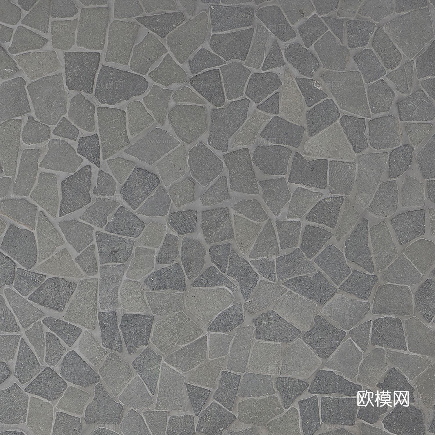 高清碎拼冰裂地面文化墙文化石