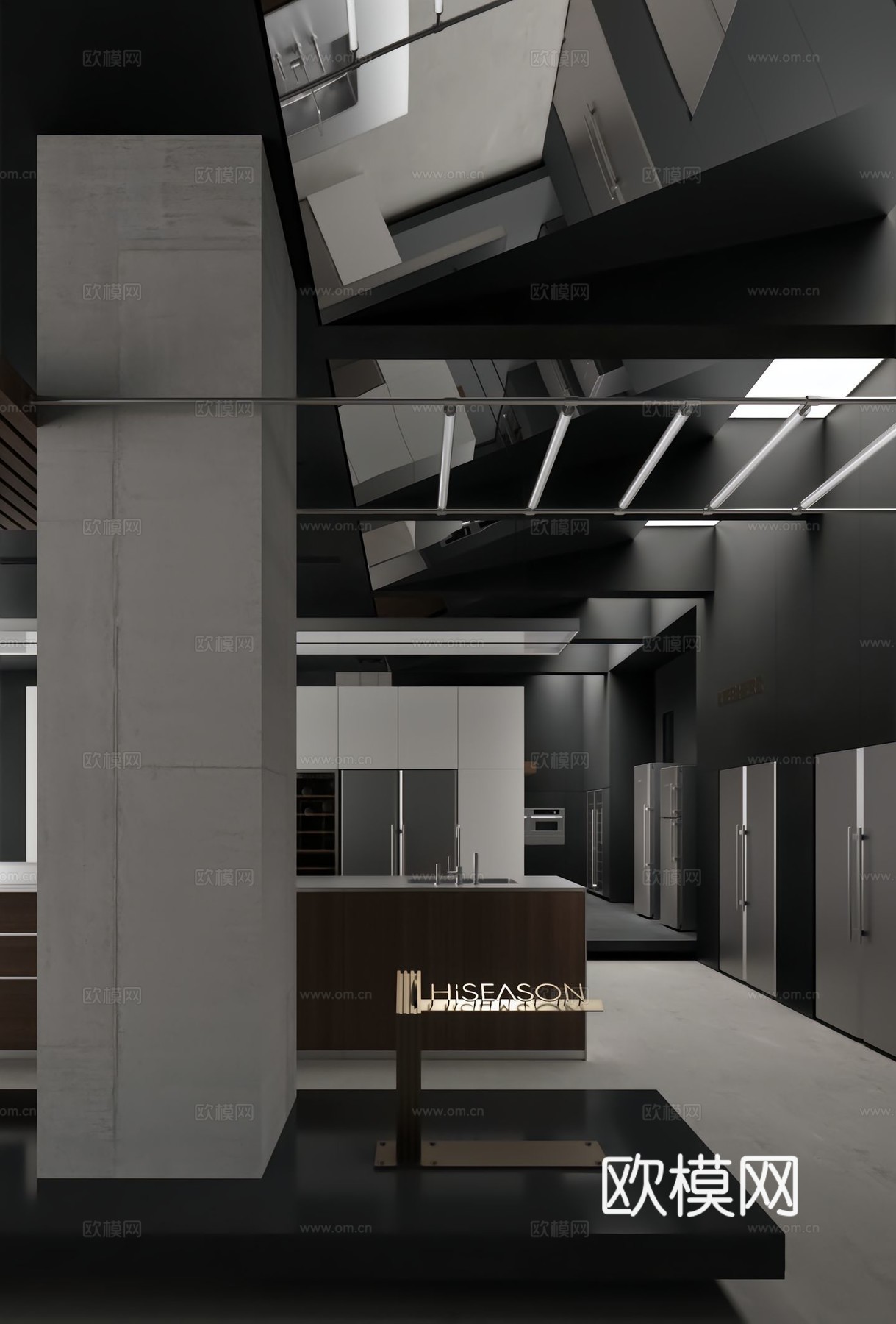 现代家具专卖店3d模型