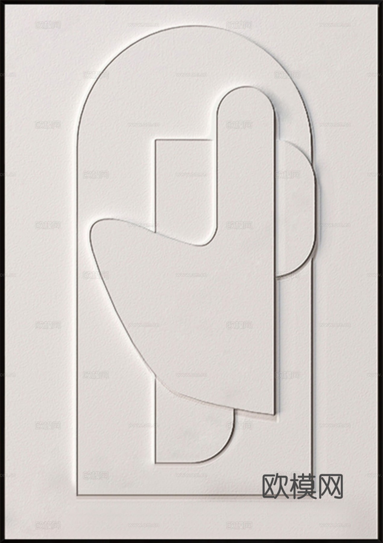 现代简约 饰画 油画 璧画 抽象画 人物动物 卡通
