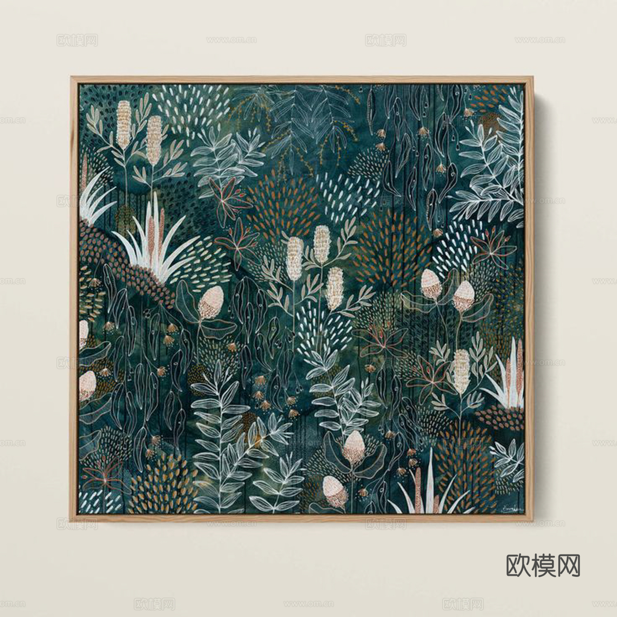 植物装饰画下载