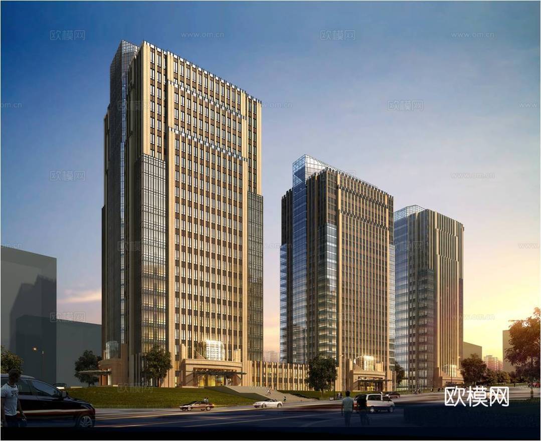 重庆总部城su模型