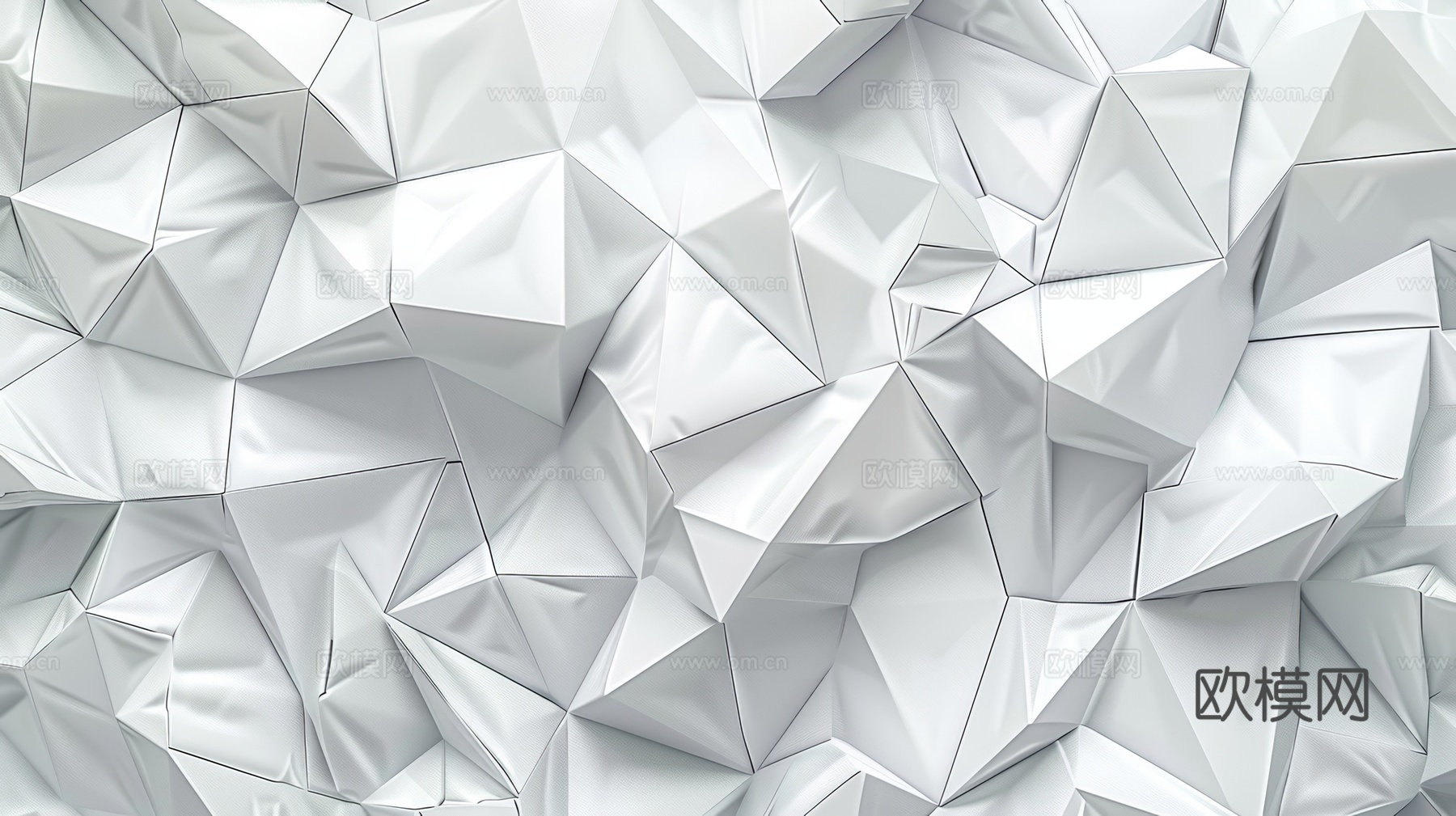 3D浮雕立体砖墙背景下载（渲染图1）