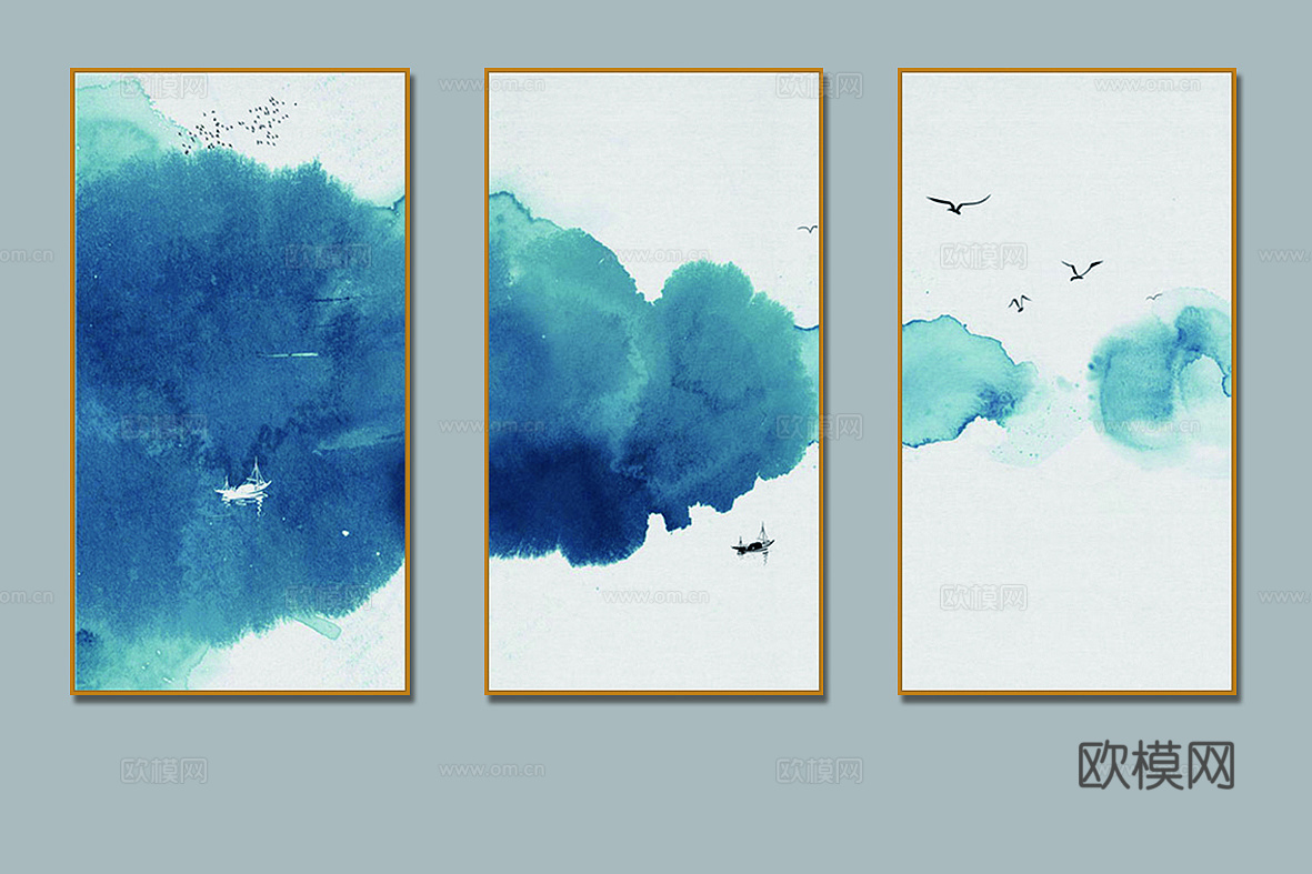 现代简约 装饰画 油画 壁画 抽象画 人物动物 卡通下载