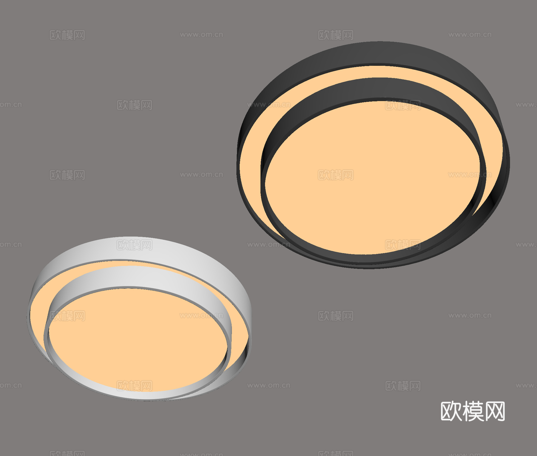吸顶灯 照明灯 室内灯su模型