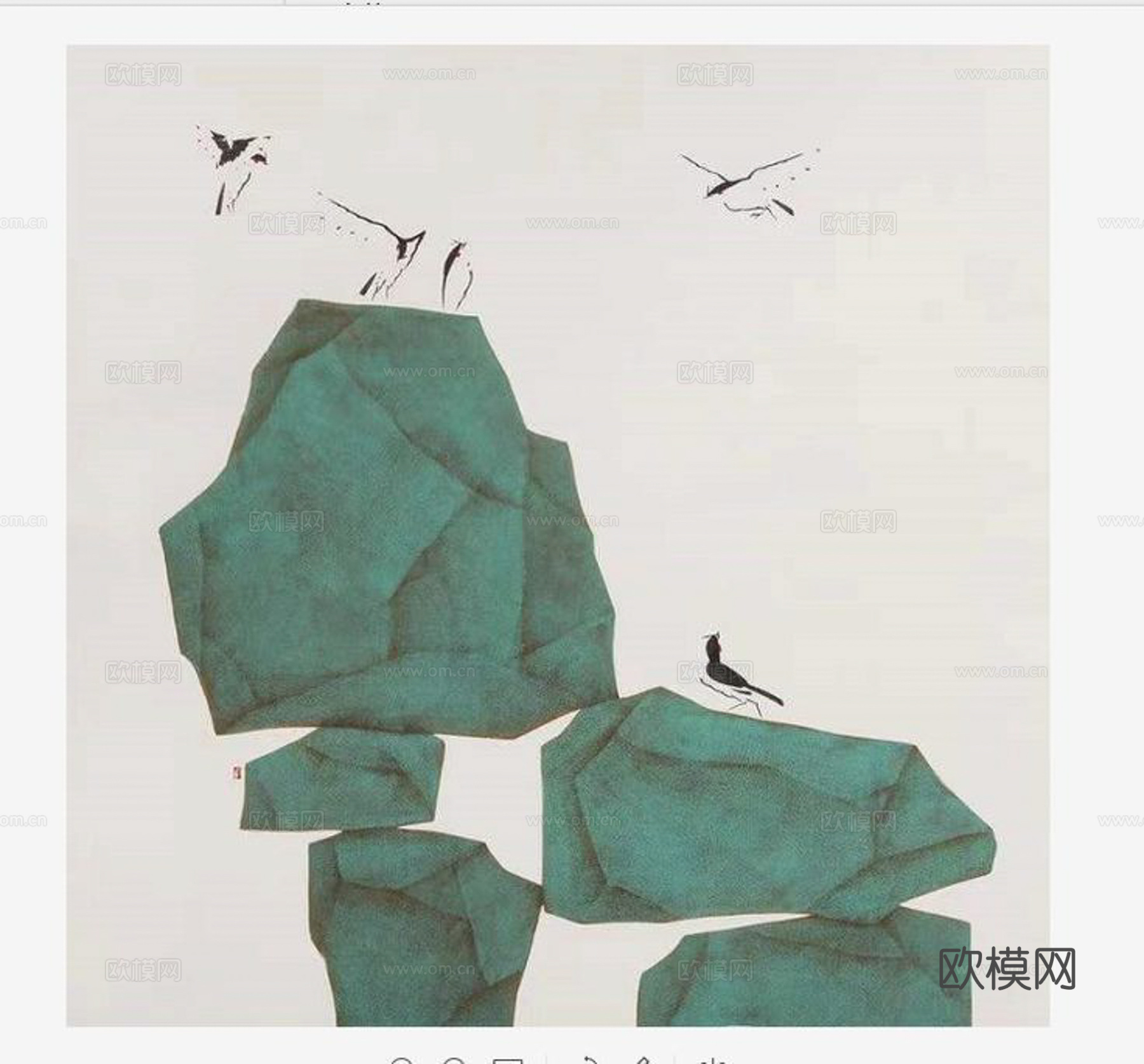 抽象装饰画下载