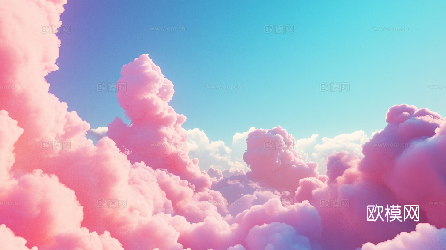 梦幻云彩科幻电视屏幕下载（渲染图7）