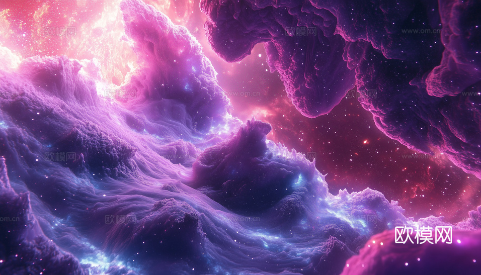 梦幻云彩科幻电视屏幕下载(渲染图5)