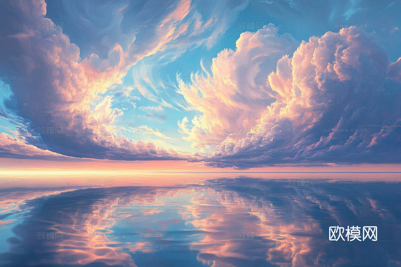 梦幻云彩科幻电视屏幕下载（渲染图7）