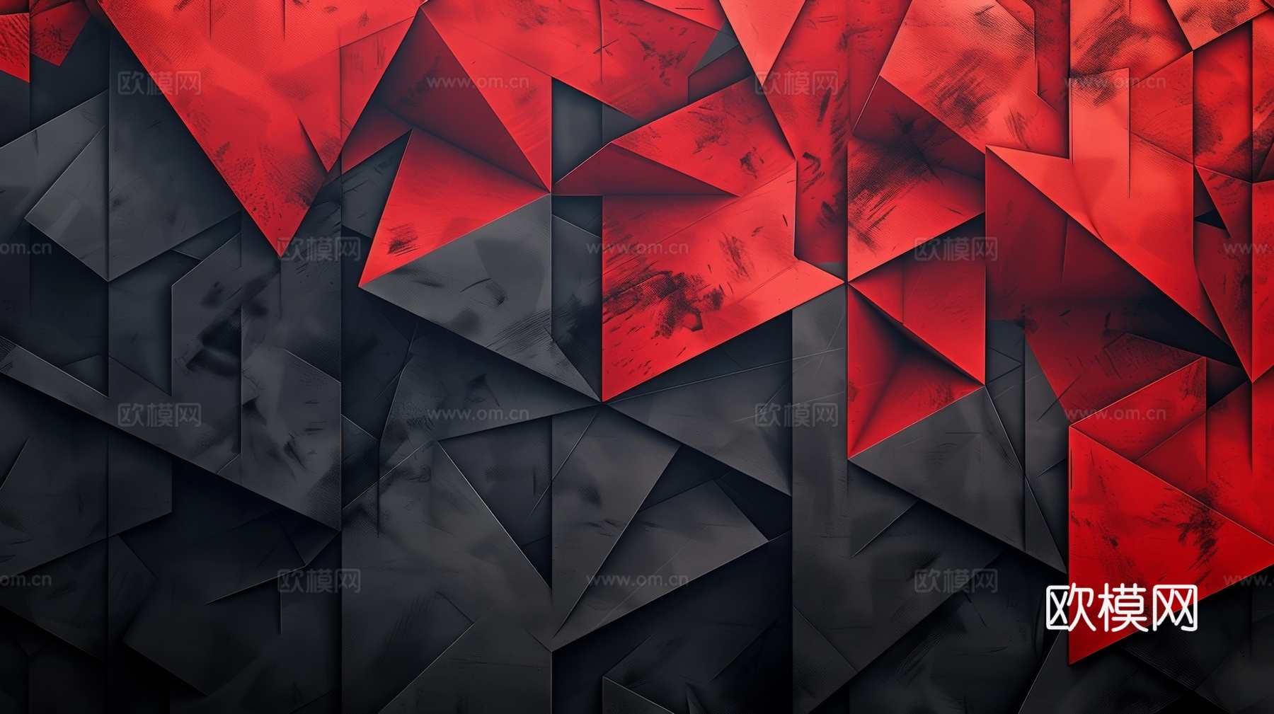 3D浮雕立体砖墙背景下载（渲染图5）