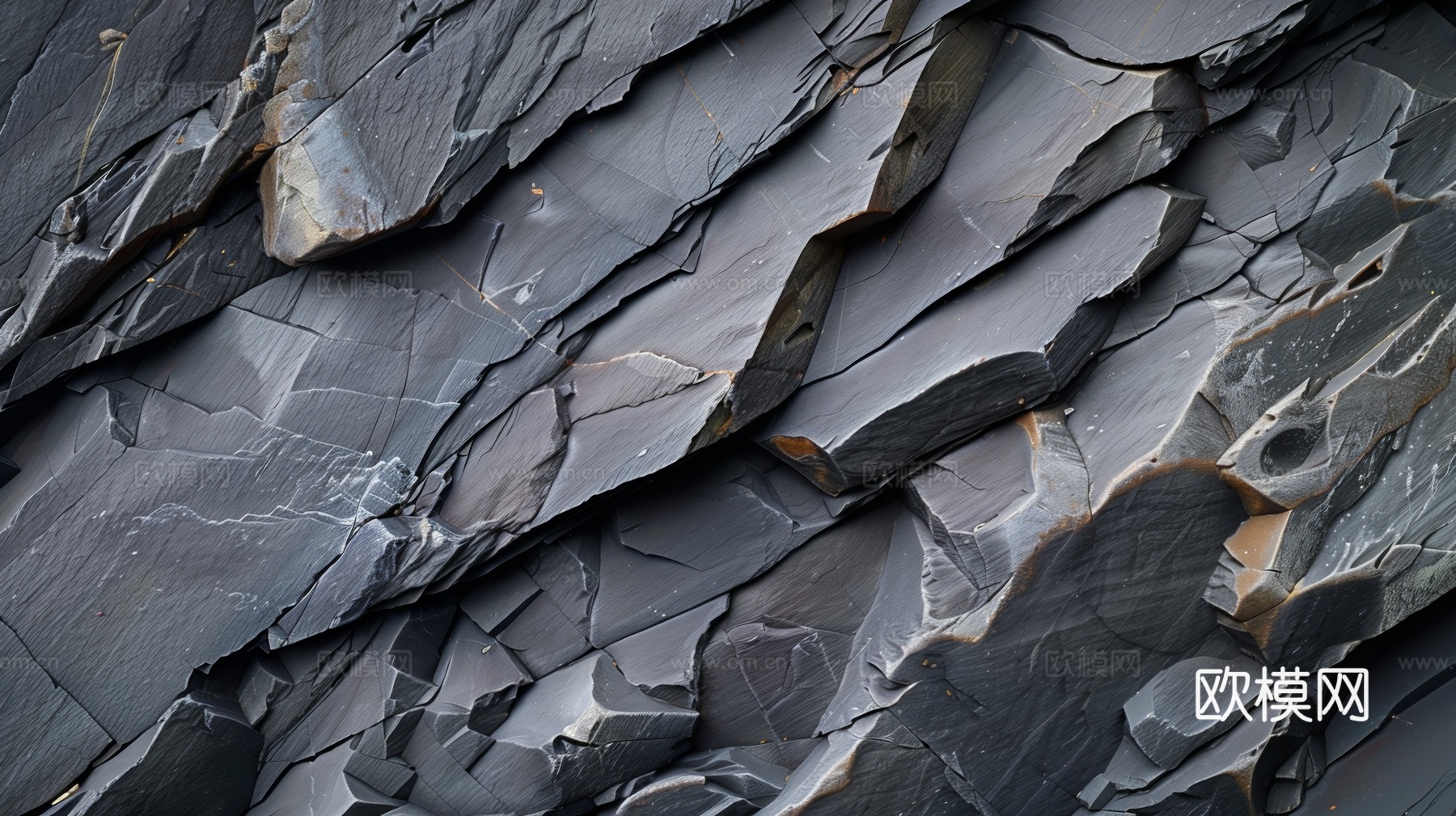 3D浮雕立体砖墙背景下载（渲染图2）