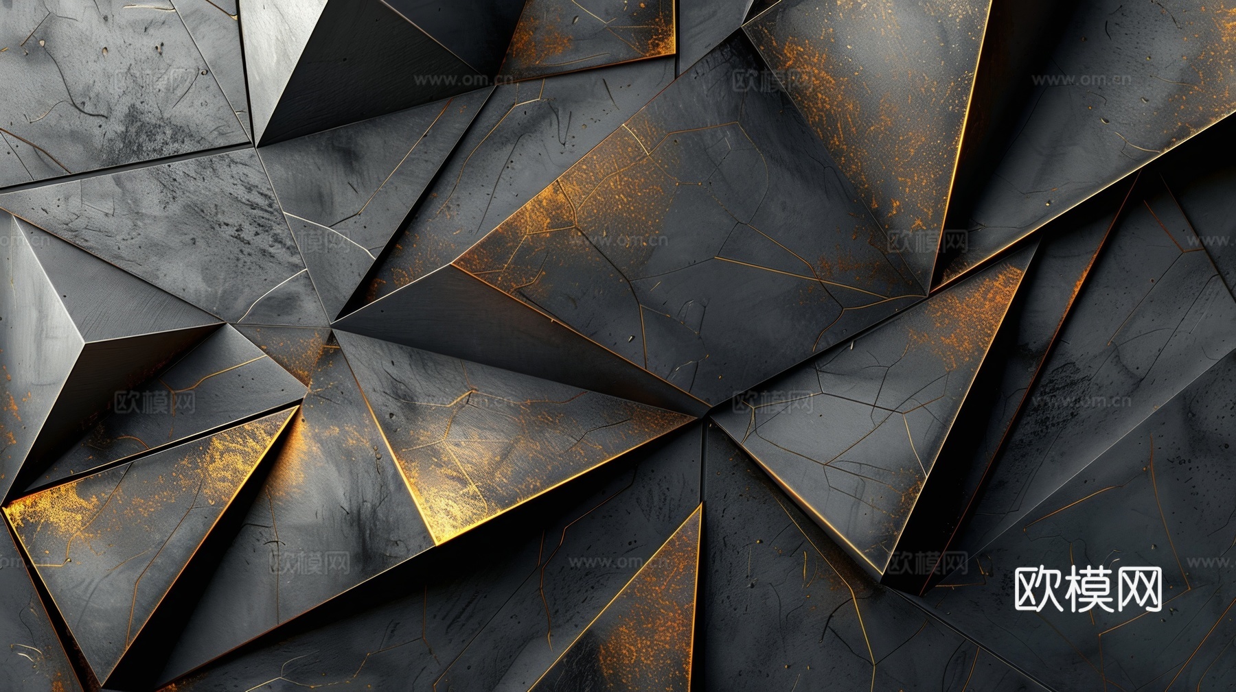 3D浮雕立体砖墙背景下载（渲染图8）