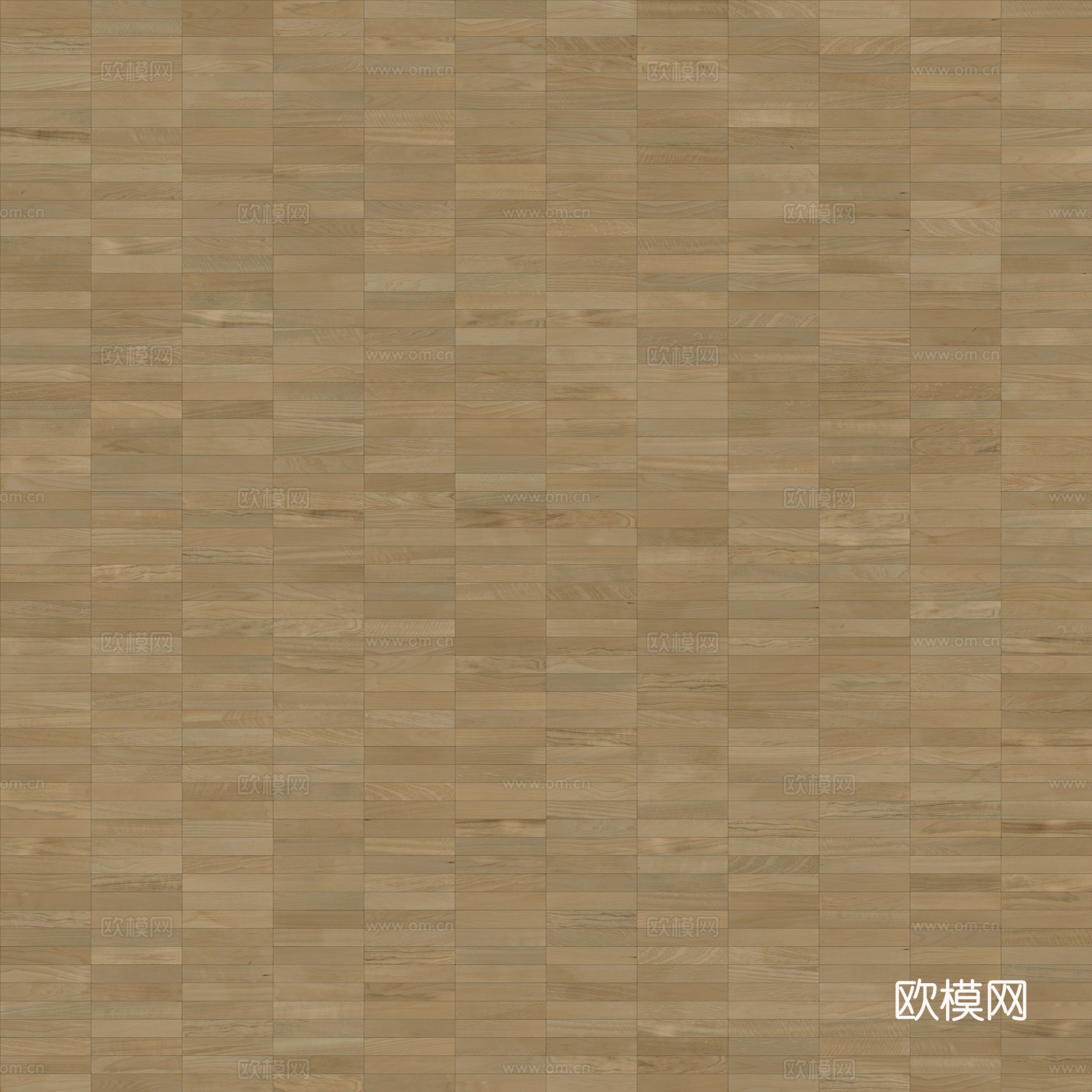 高密度矩形交错铺装木板