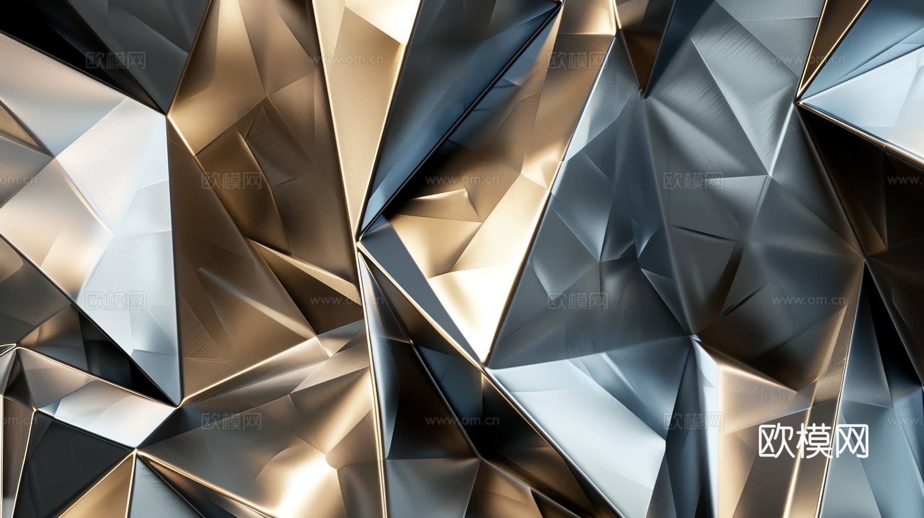 金属墙面下载（渲染图2）