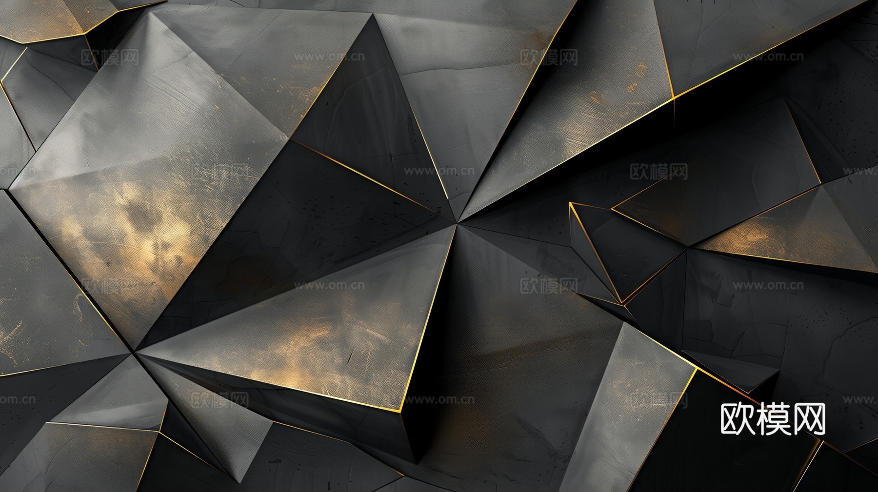 3D浮雕立体砖墙背景下载（渲染图7）