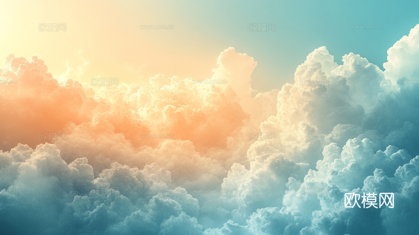 梦幻云彩科幻电视屏幕下载（渲染图5）