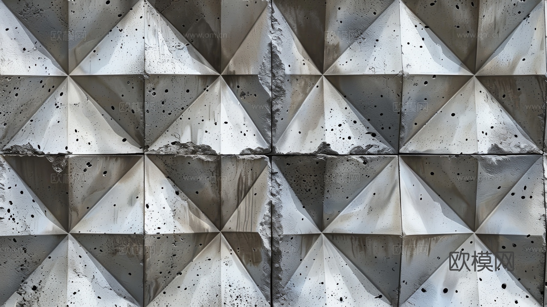 3D浮雕立体砖墙背景下载（渲染图7）