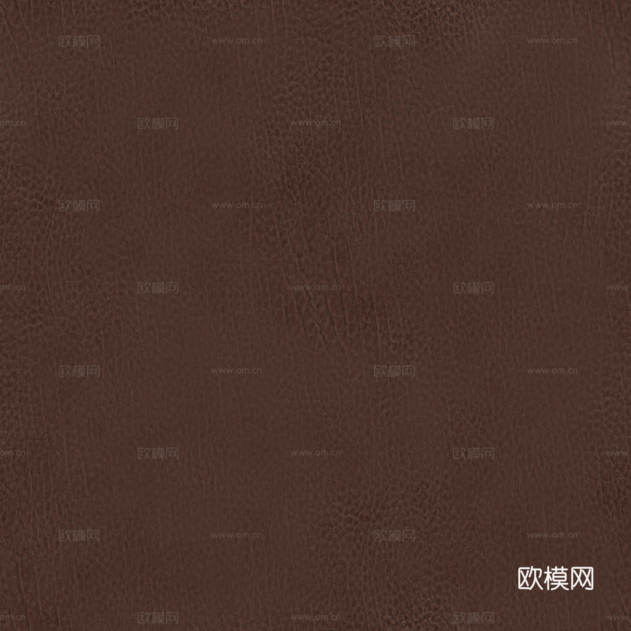 棕色皮革