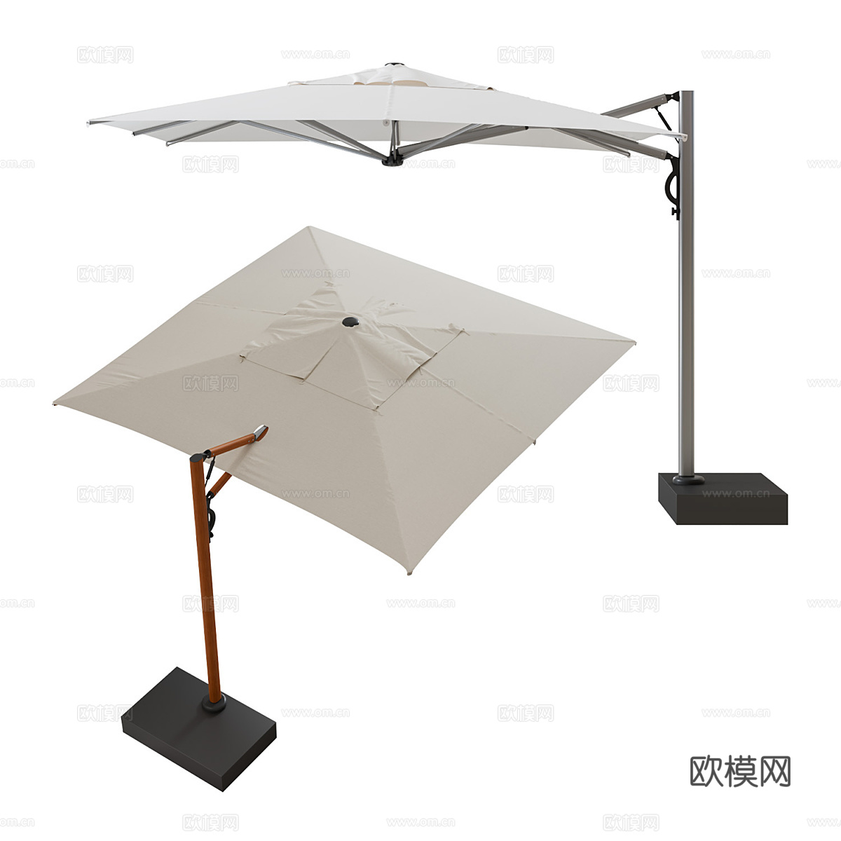 遮阳伞 太阳伞3d模型