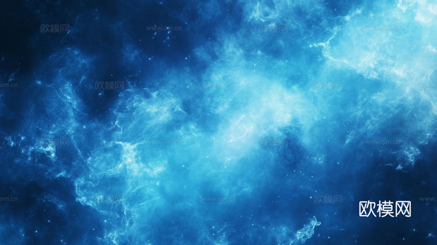 梦幻云彩科幻电视屏幕