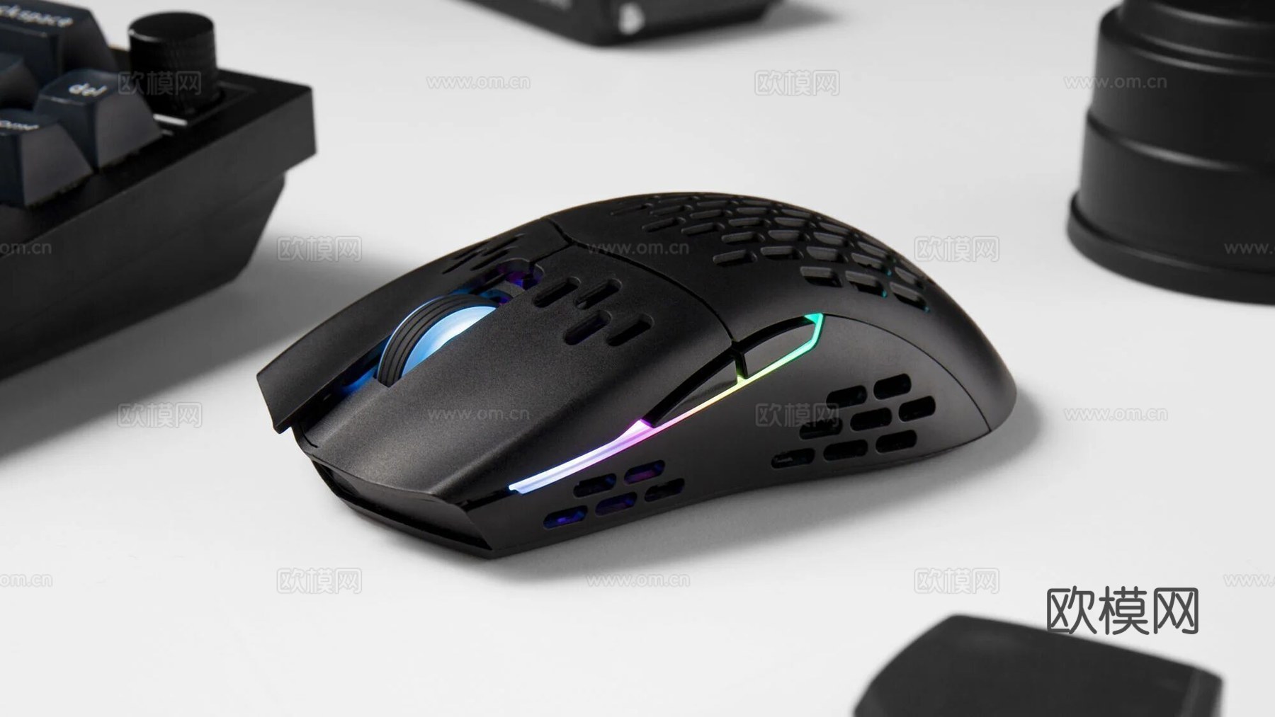 无线鼠标3d模型