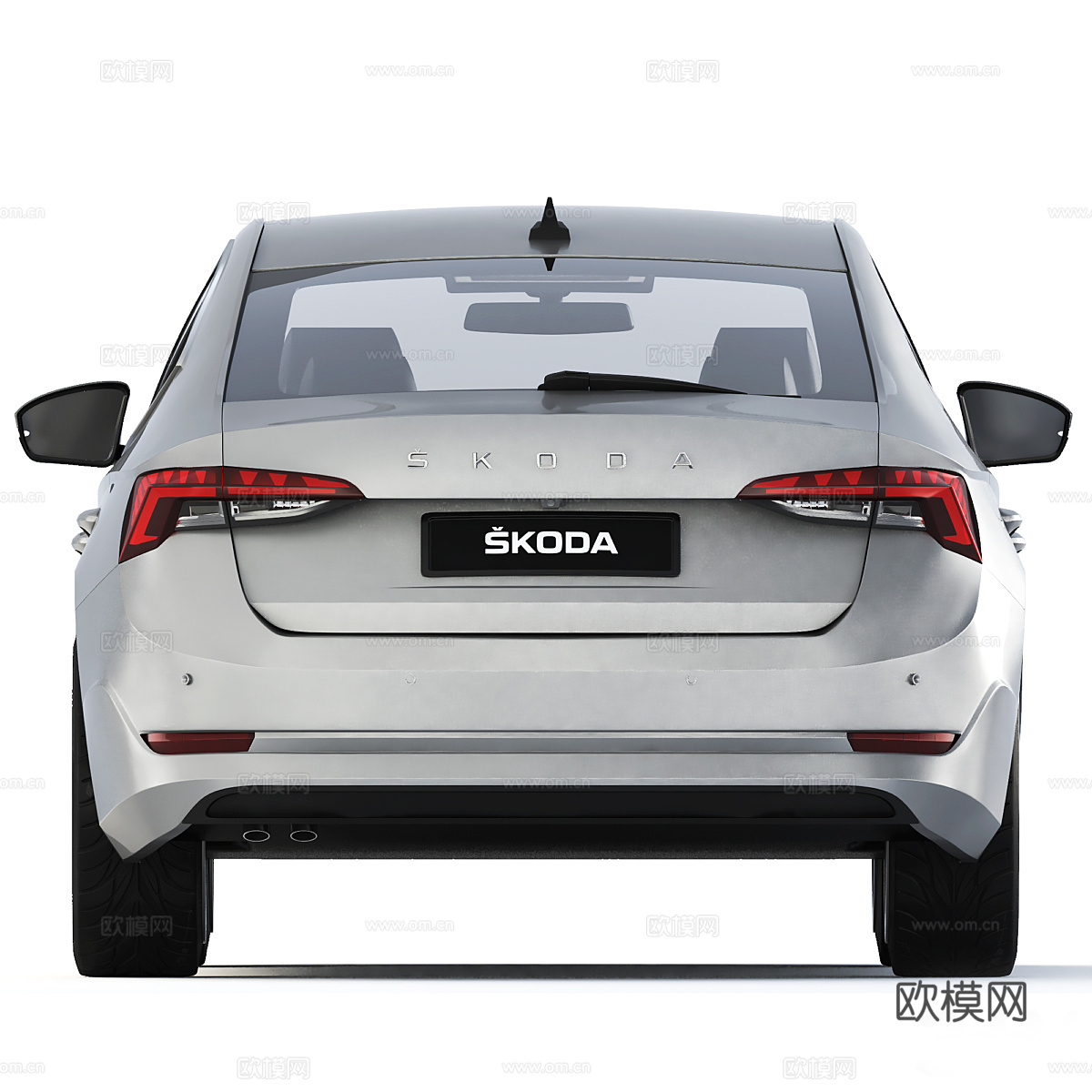 斯柯达明锐 A8 2020汽车3d模型