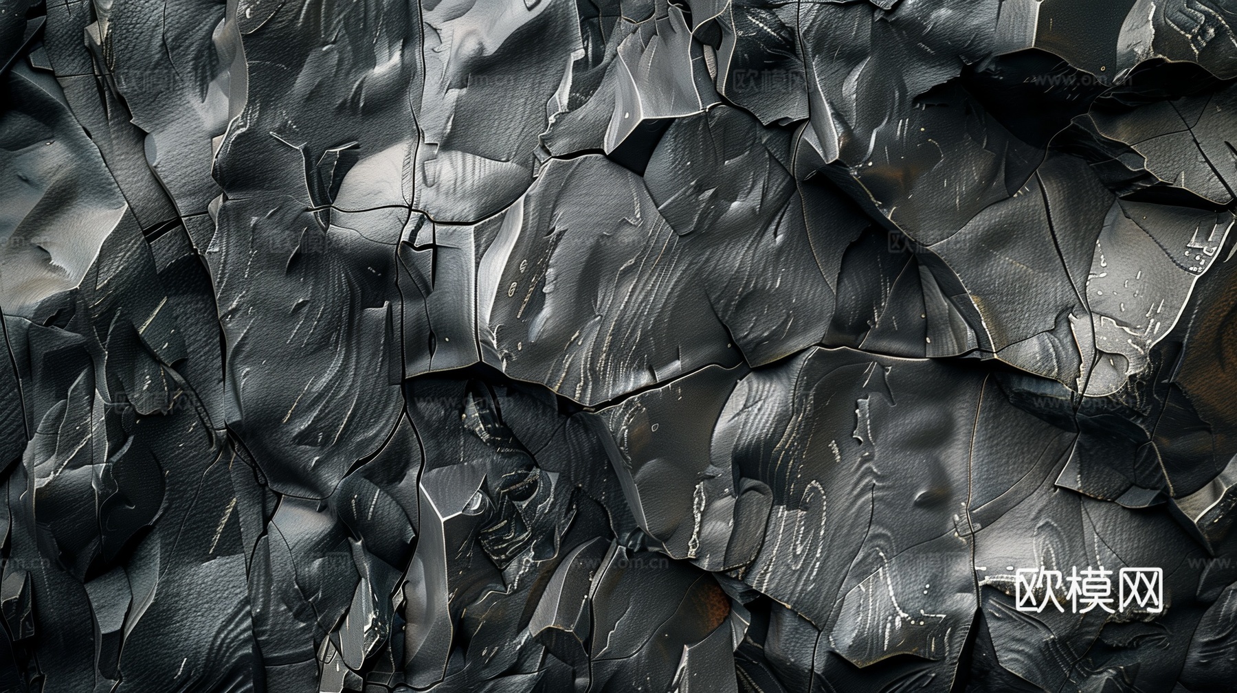 3D浮雕立体砖墙背景下载（渲染图7）