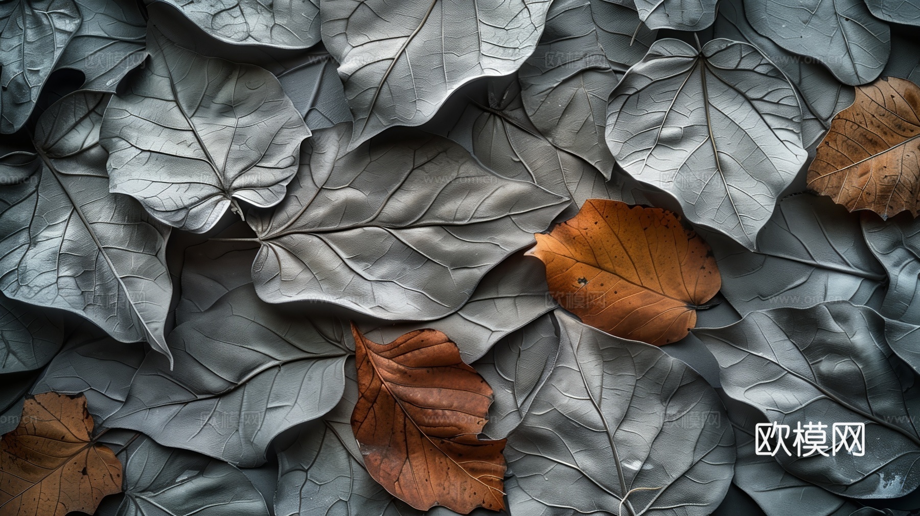 3D浮雕立体砖墙背景