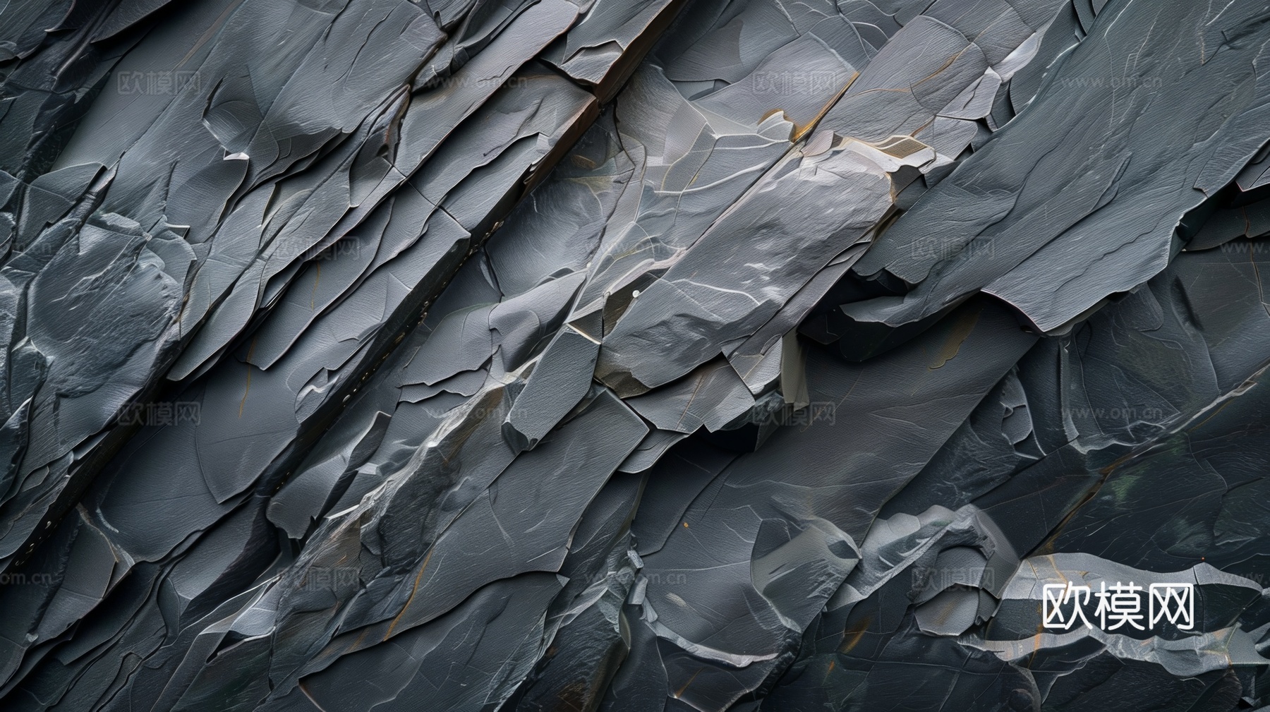 3D浮雕立体砖墙背景下载（渲染图2）