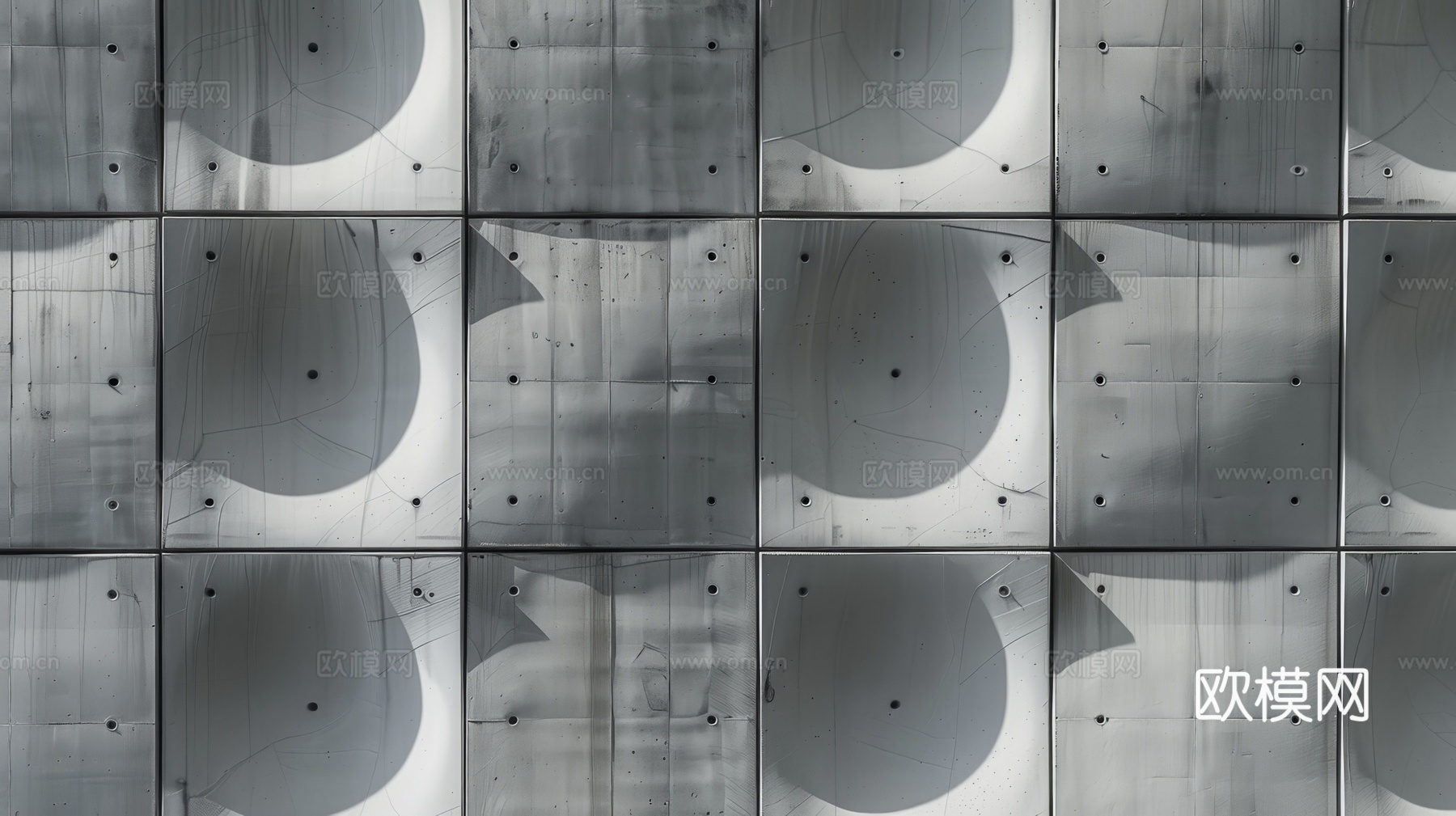 3D浮雕立体砖墙背景下载（渲染图1）